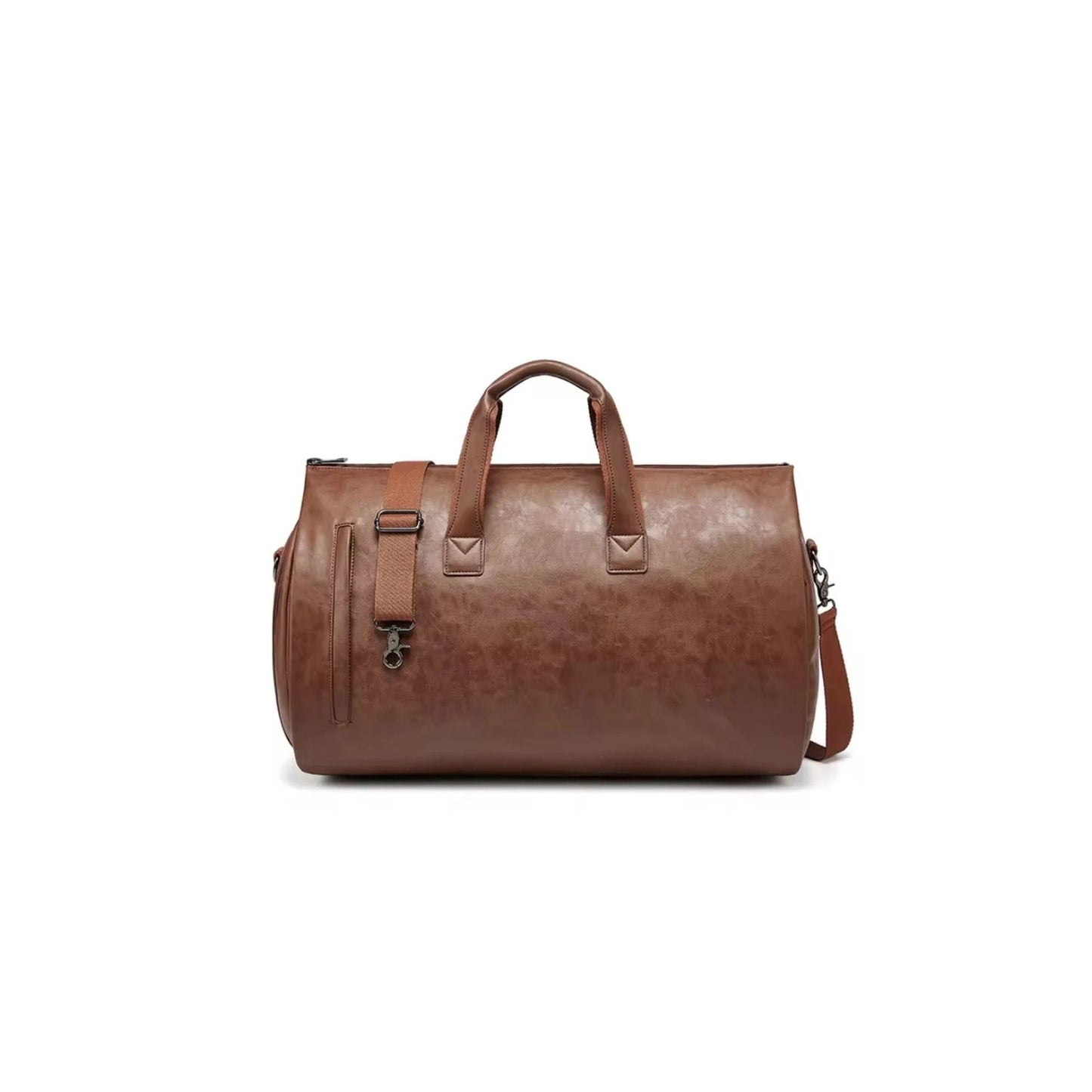 CarryQuest® - Multifunctional Travel/Handbag - Women and Men - PU Leather - Brown