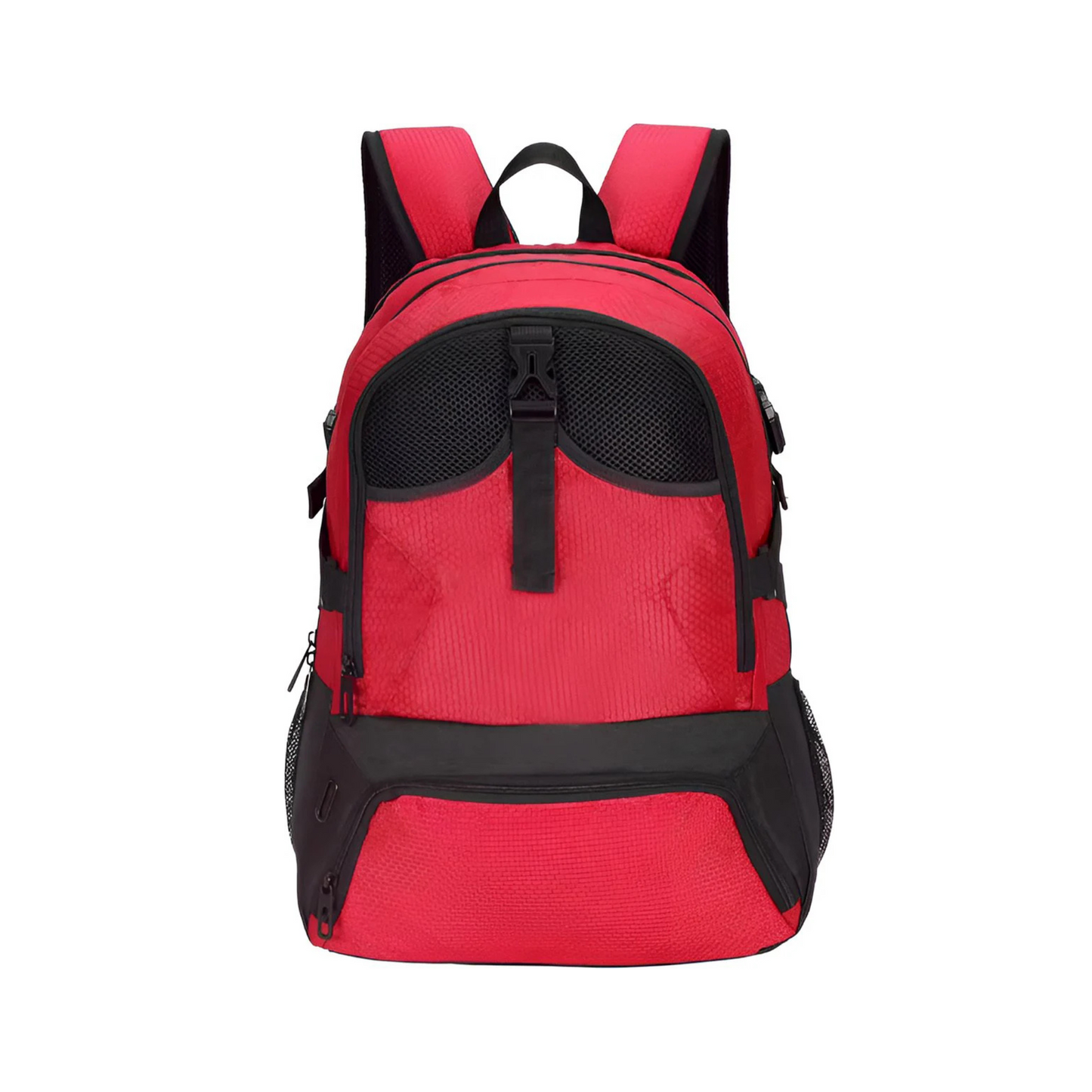CarryQuest® - Large Sports Football Bag - Sports Bag for Football, Basketball & Volleyball - Red