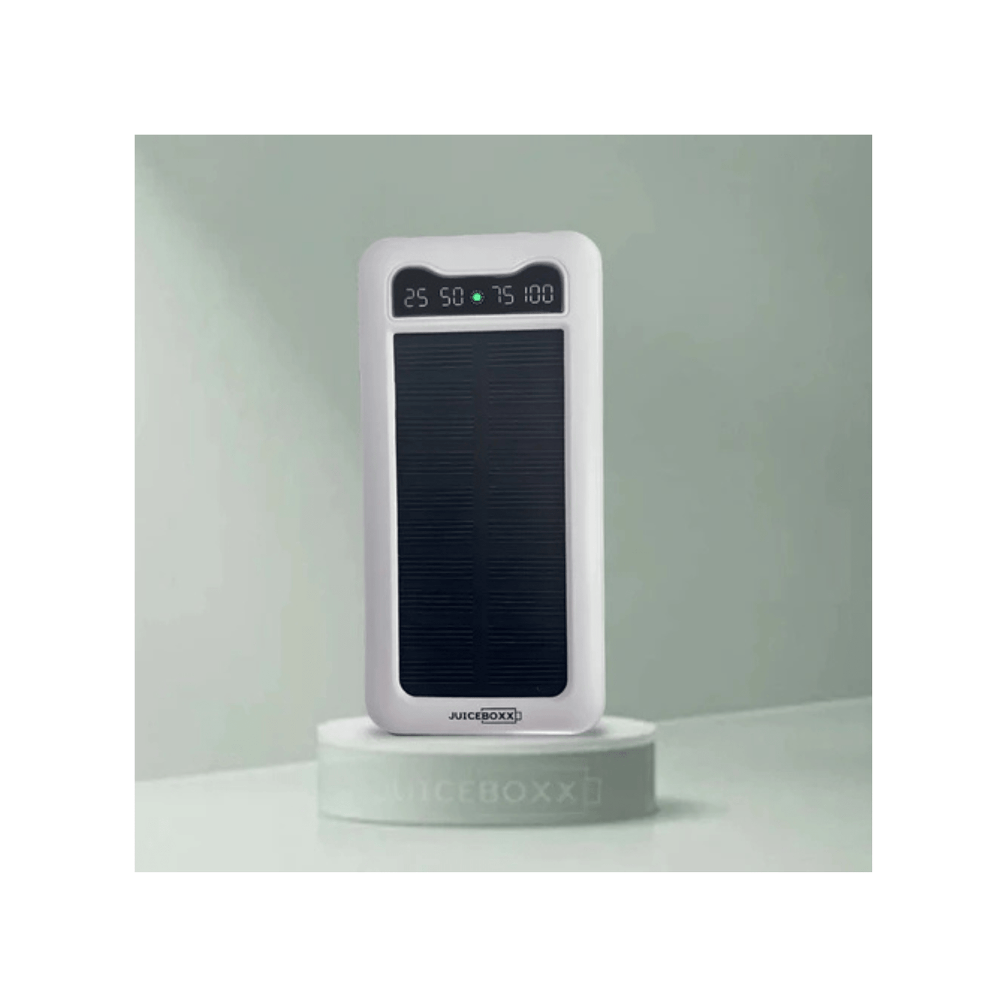 CarryQuest® - 20000mAh - Powerbank Iphone - LED Zaklamp - Powerbanks - Compatibel Iphone, Samsung etc. - Powerbank Zonneenergie - Wit