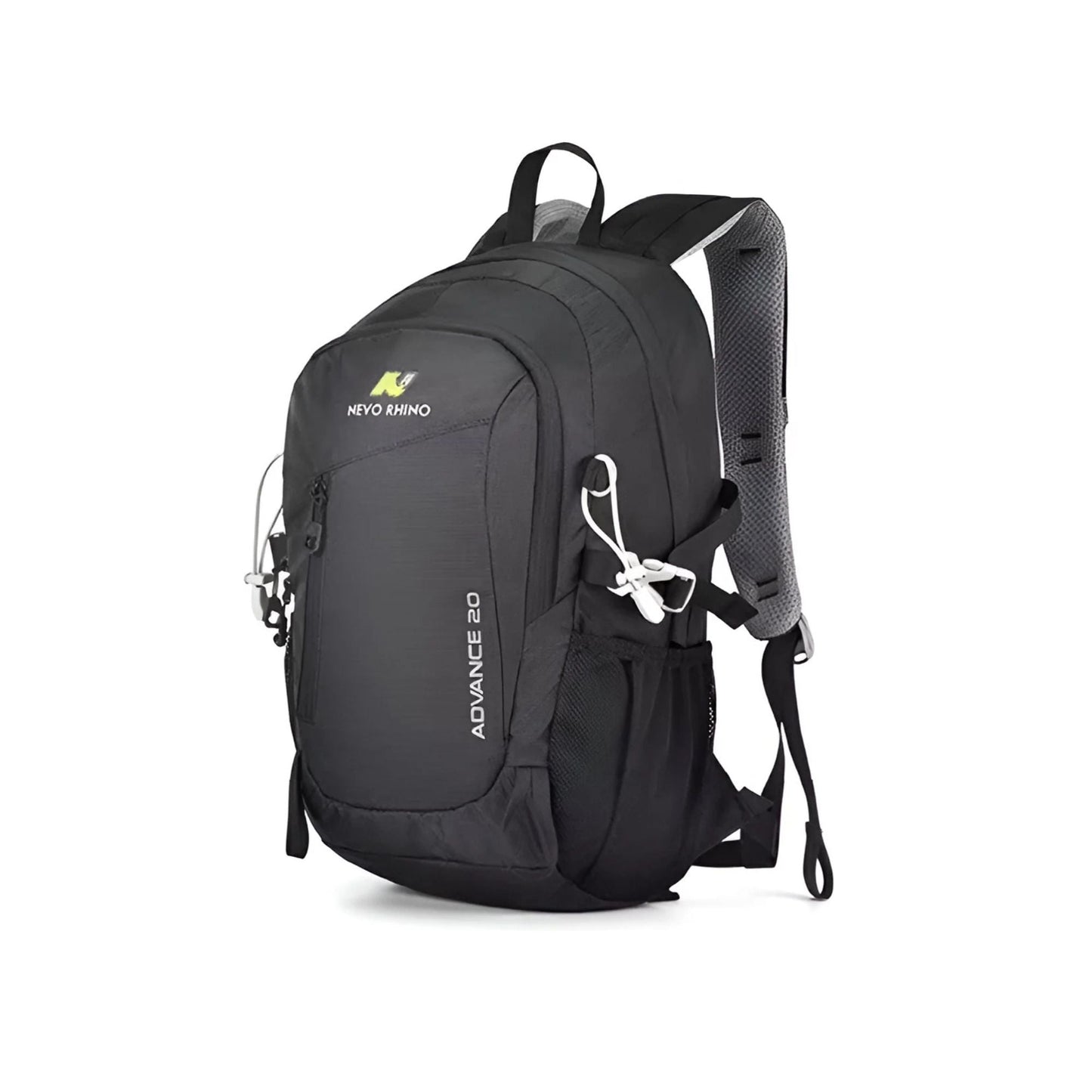 CarryQuest® - 20L Rugzak - Waterafstotend - 45x30x15cm - Zwart