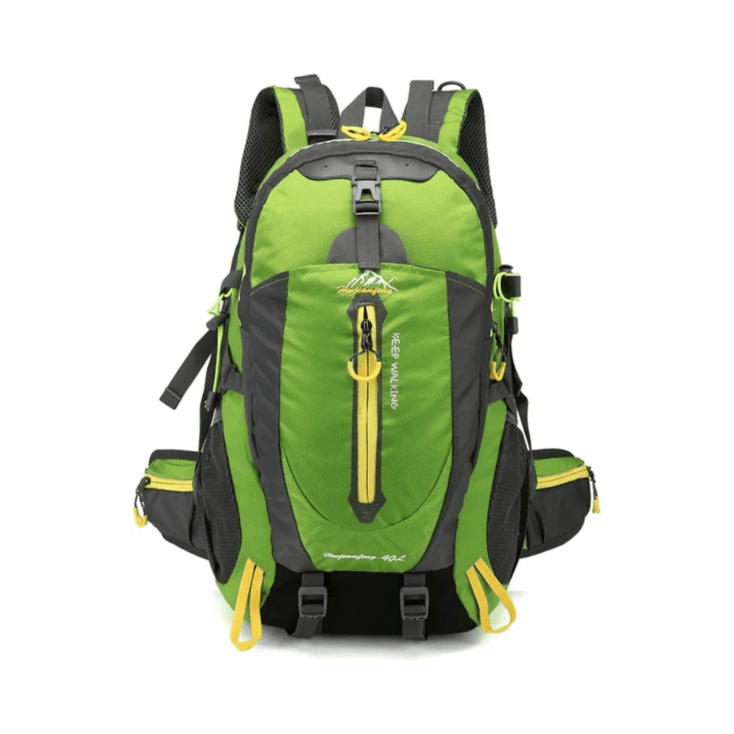 CarryQuest® - 40L - Rugzakken - Waterafstotend - Wandelen - Reizen - Nylon - 40 Liter - Groen