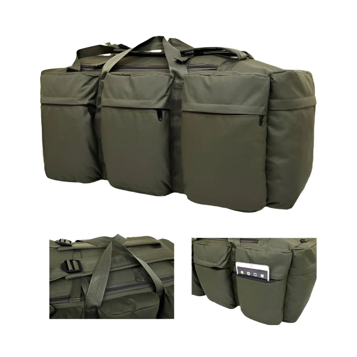 CarryQuest® - 90L Backpacks - Wandelrugzak - Hiking backpack Organizer - 90 Liter - Groen
