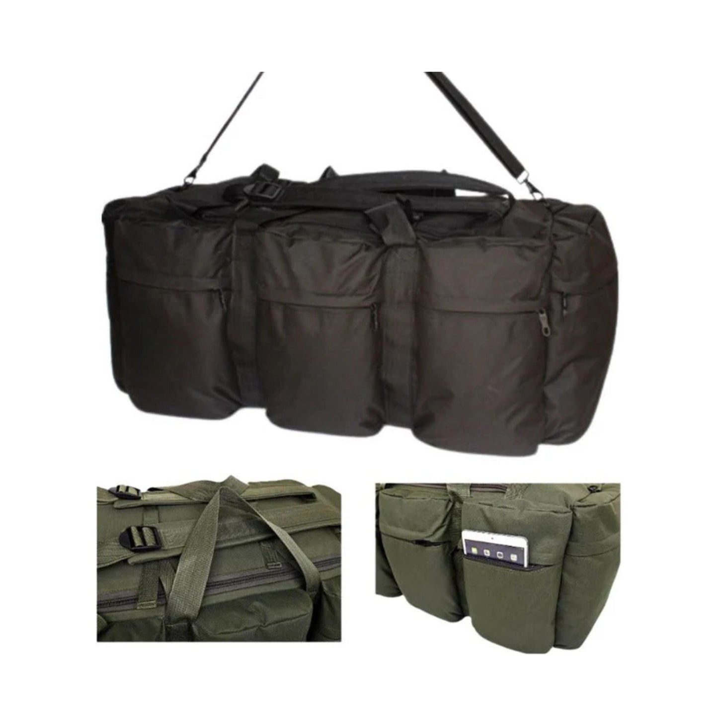 CarryQuest® - 90L Backpacks - Wandelrugzak - Hiking backpack Organizer - 90 Liter - Zwart