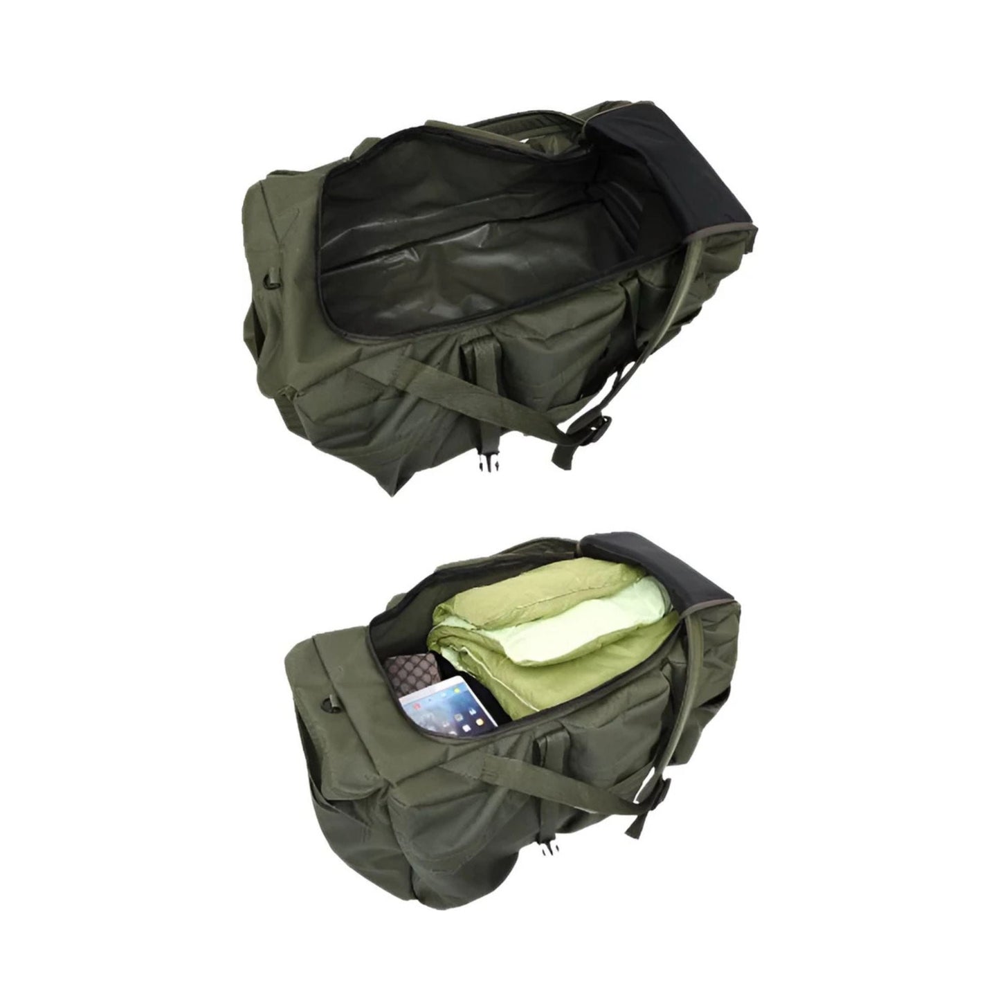 CarryQuest® - 90L Backpacks - Wandelrugzak - Hiking backpack Organizer - 90 Liter - Zwart