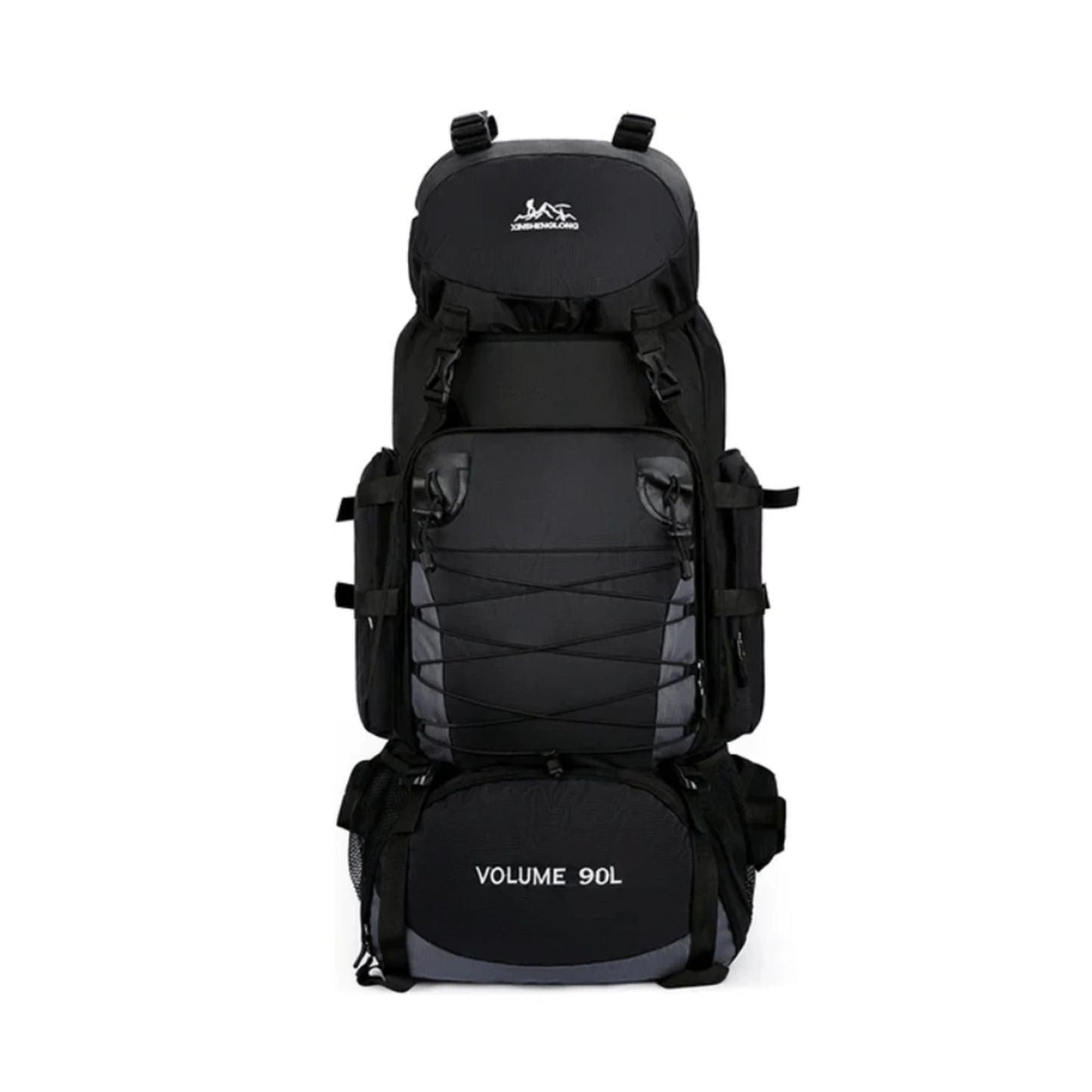 CarryQuest® - 90L - Waterdichte - Wandelen - Camping - Rugzak - Backpacks - 90 Liter - Zwart