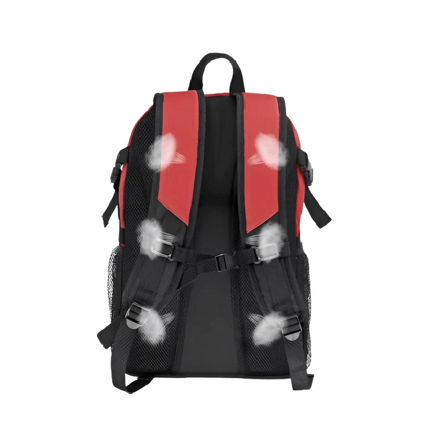 CarryQuest® - Basketbal Voetbal Rugzak - Waterbestendig - Rood