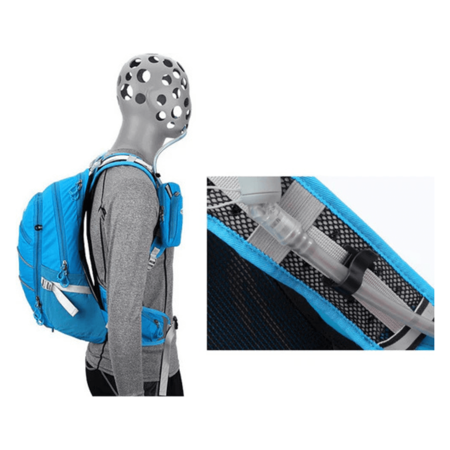 CarryQuest® - Bergbeklimmen Rugzak 20L - Waterdicht - Unisex - Wandelen - Rood