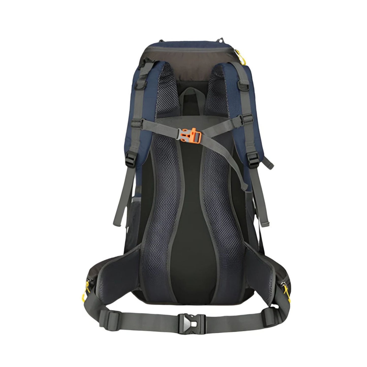 CarryQuest® - Bergbeklimming Rugzak 70L - Waterdicht Nylon + Regenhoes - Schoudertas - Donker Blauw