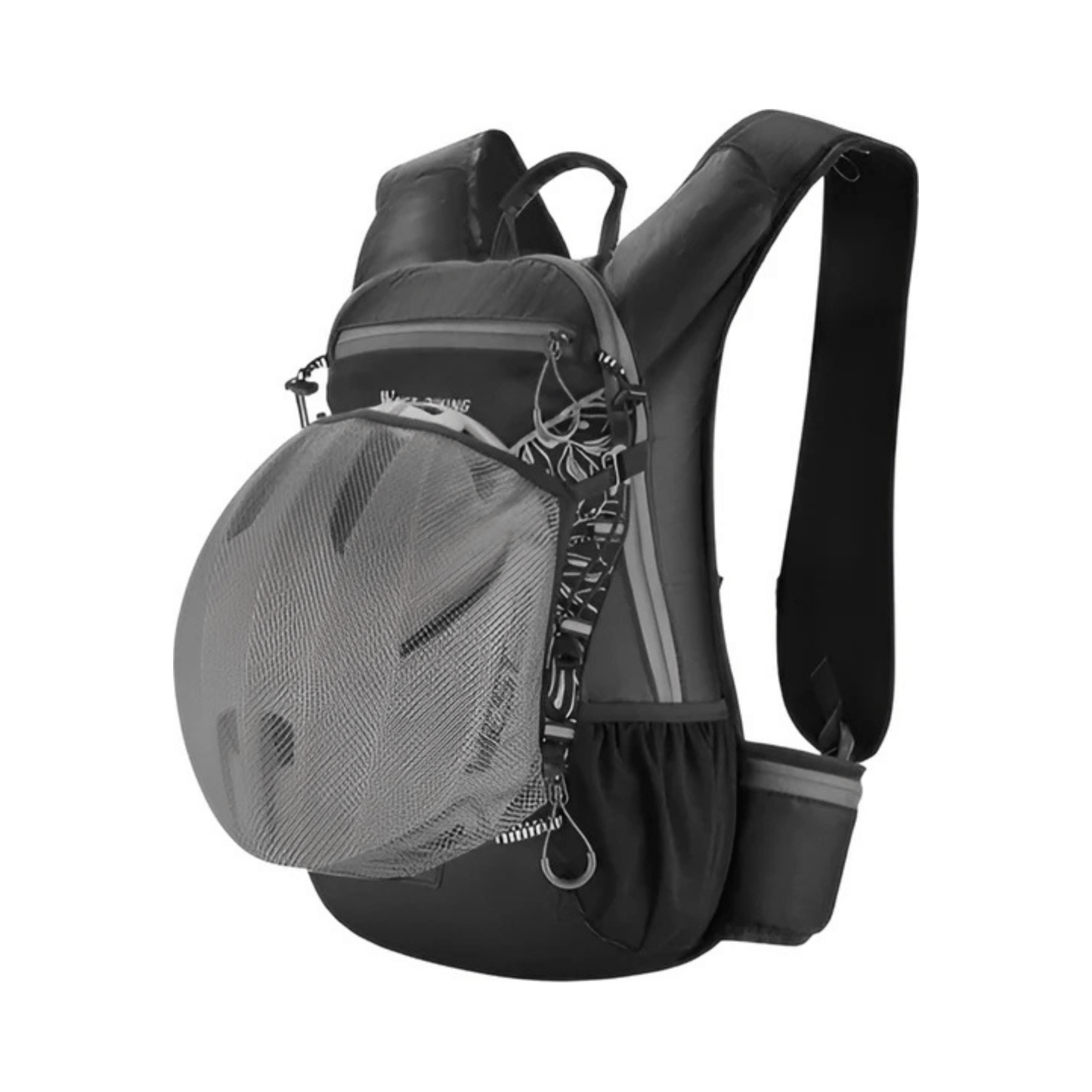 CarryQuest® - Fietsrugzak - Ultralicht 16L Backpack - 1.5L Clip water Bag - Waterbestendig - Groen
