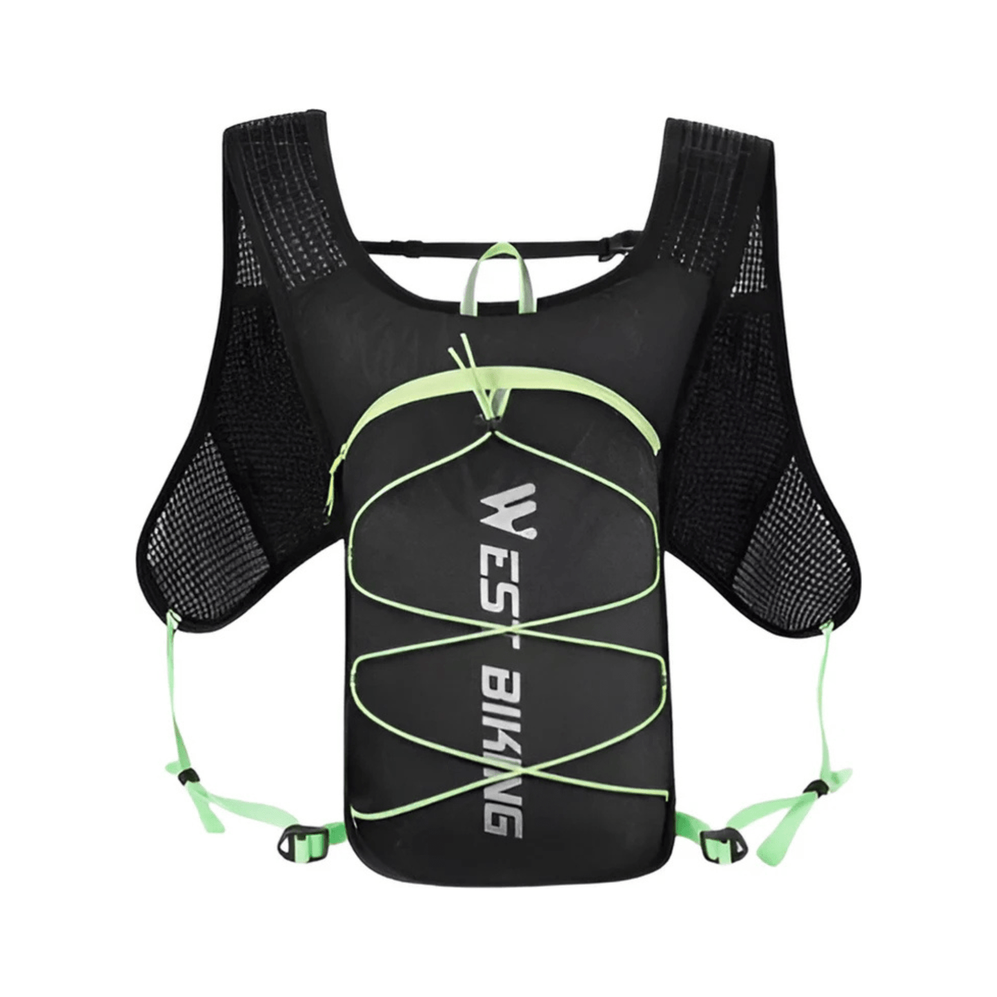 CarryQuest® - Fietsrugzak - Ultralicht 7L - Waterbestendig - Groen
