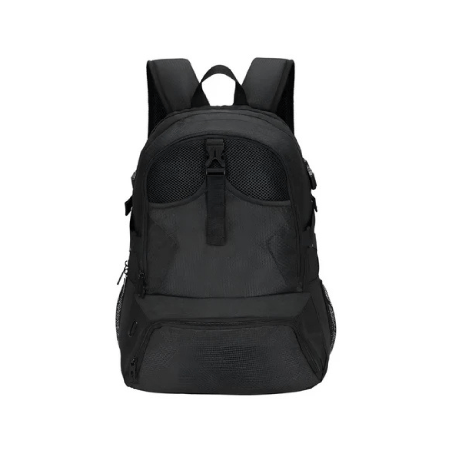 CarryQuest® - Grote Sportvoetbaltas - Sporttas voor Voetbal, Basketbal & Volleybal - Zwart