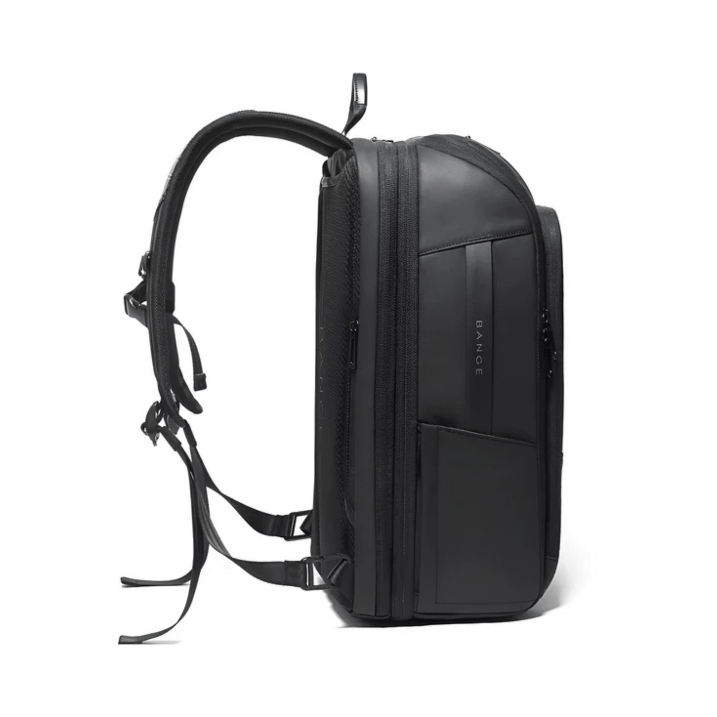 CarryQuest® - Heren Laptop Reistas 15.6" - Anti - Diefstal & Waterbestendig - USB - Zwart