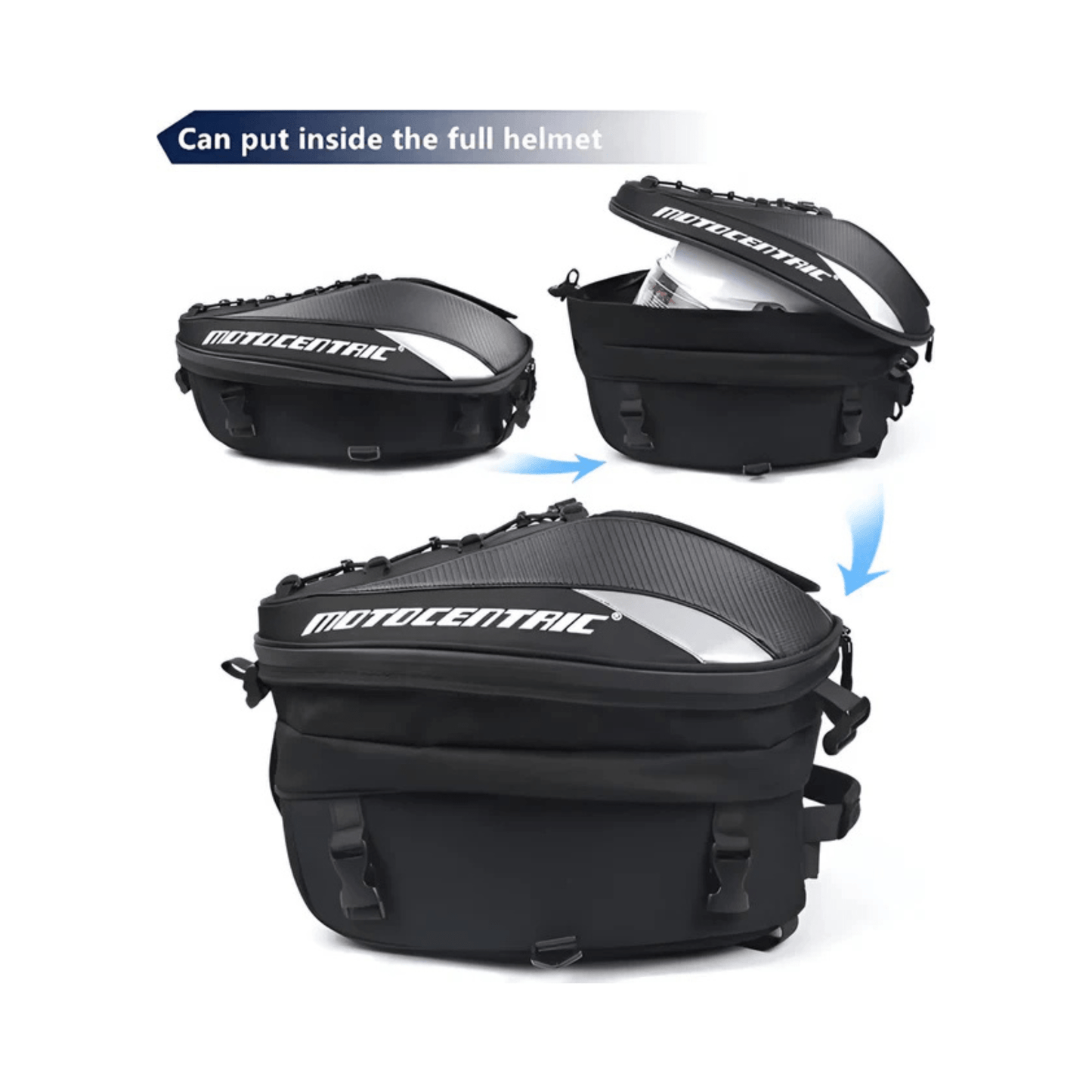 CarryQuest® - Hoogwaardige Waterdicht - 37L Capaciteit - waterdicht Oxford stof - Grijs