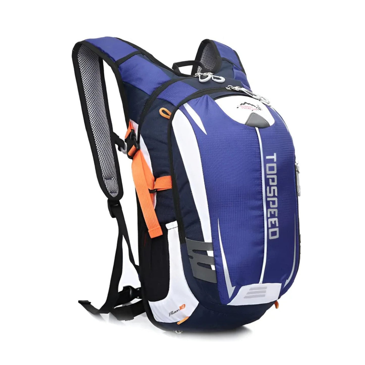 CarryQuest® - Hydratatie Rugzak voor Fietsen - 18L Volume + 2L Waterzak - Waterdicht Nylon - Wandelrugzak - Blauw
