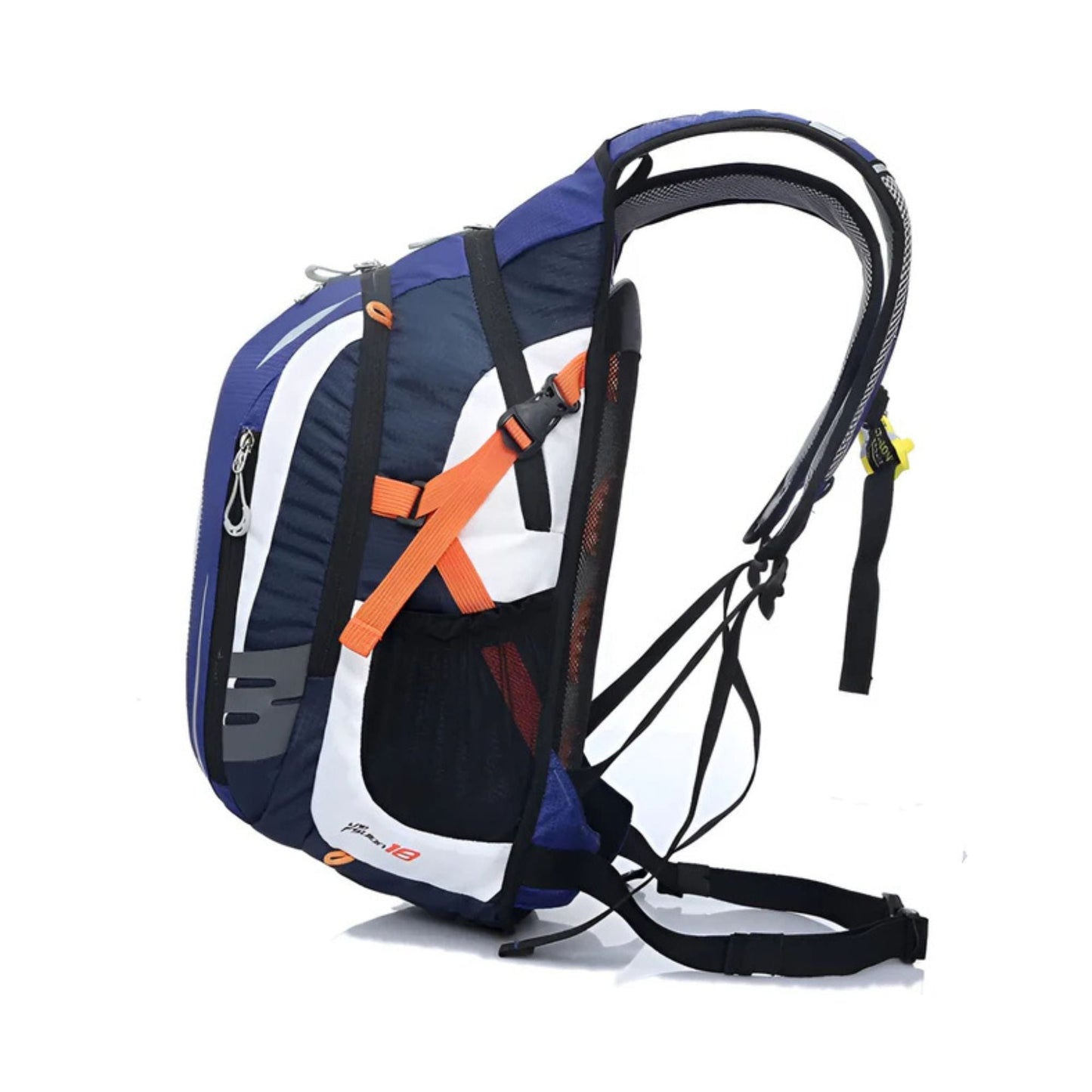CarryQuest® - Hydratatie Rugzak voor Fietsen - 18L Volume + 2L Waterzak - Waterdicht Nylon - Wandelrugzak - Paars