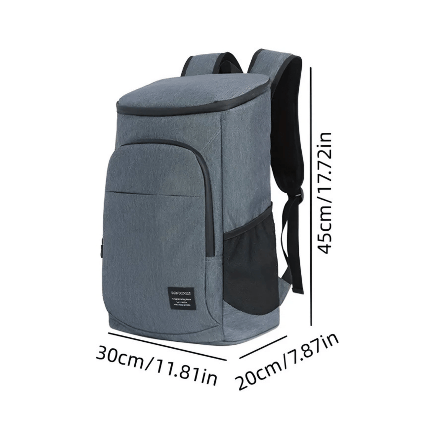 CarryQuest® - Ideaal voor Picknicks - Lekvrij & Duurzaam - Voedsel Drank Opbergtas - Blauw