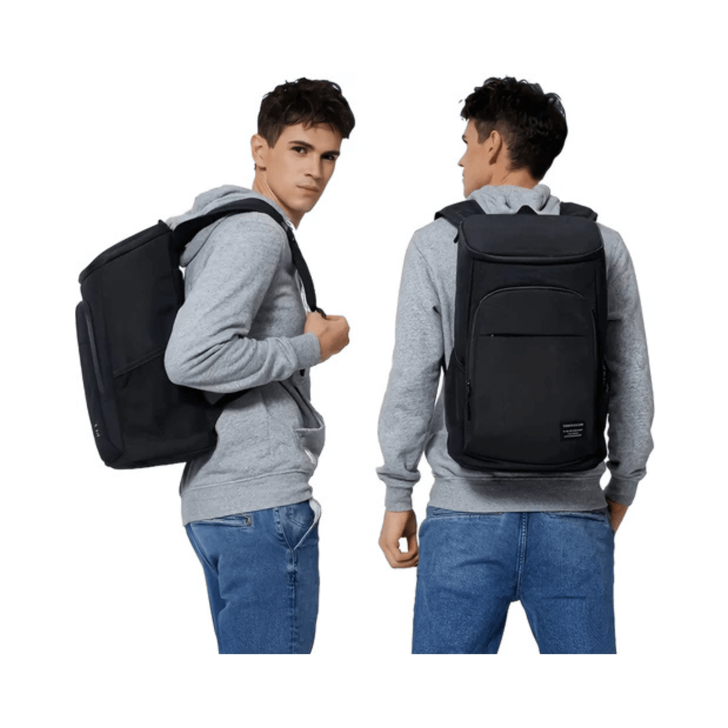 CarryQuest® - Ideaal voor Picknicks - Lekvrij & Duurzaam - Voedsel Drank Opbergtas - Grijs