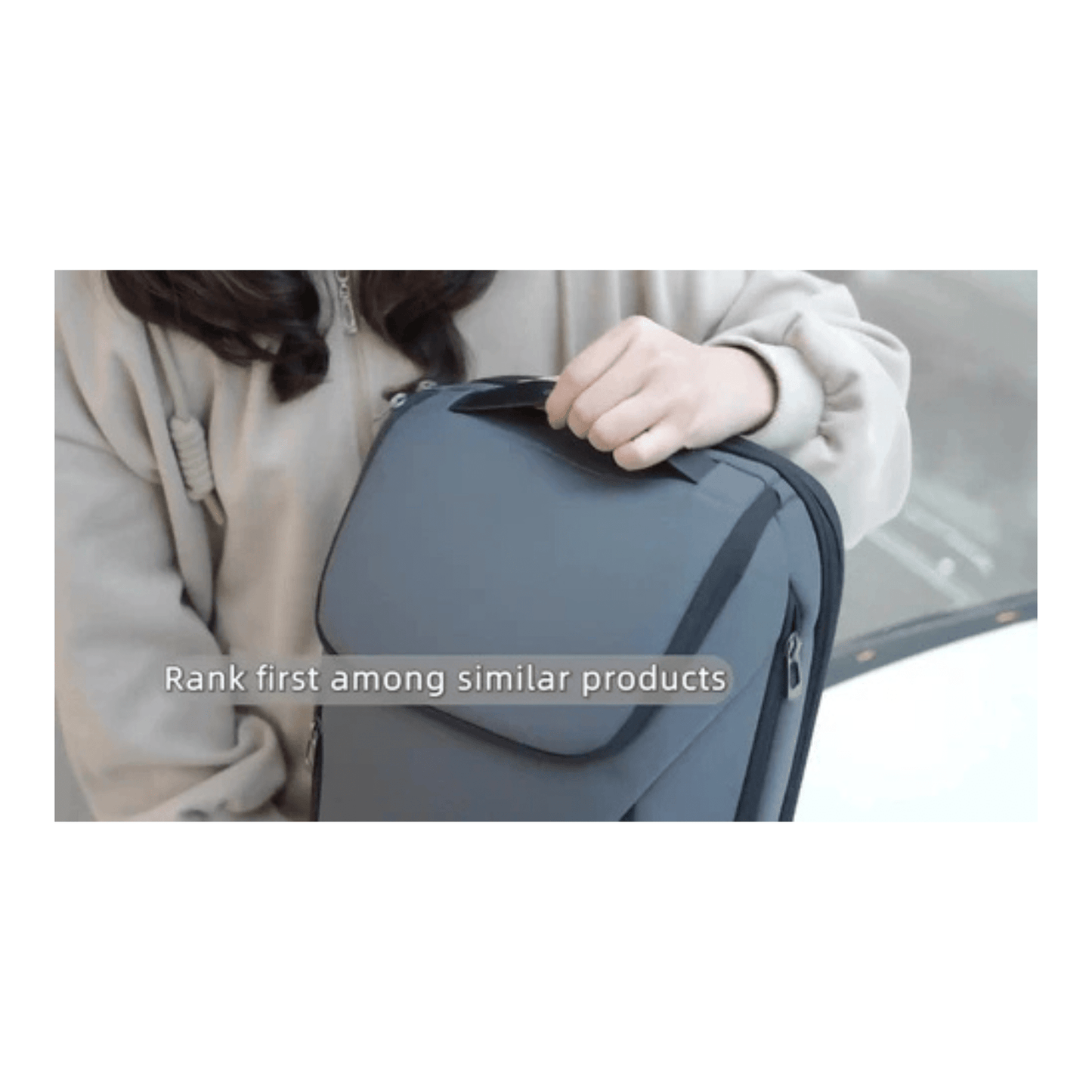 CarryQuest® - Laptoptas - Rugzak - Business - Waterdicht - Backpacks - Zwart