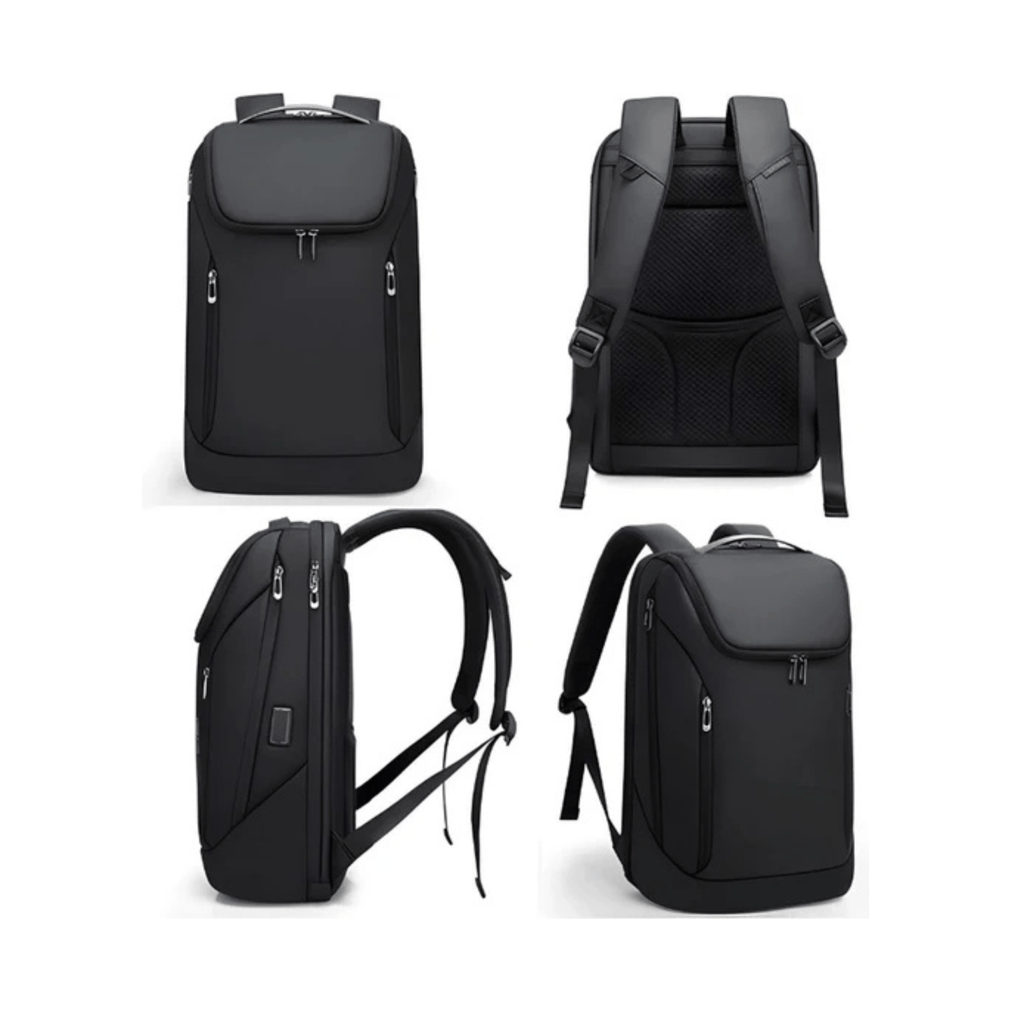 CarryQuest® - Laptoptas - Waterdicht - Nu inclusief JuiceBoxx® Powerbank - Grijs