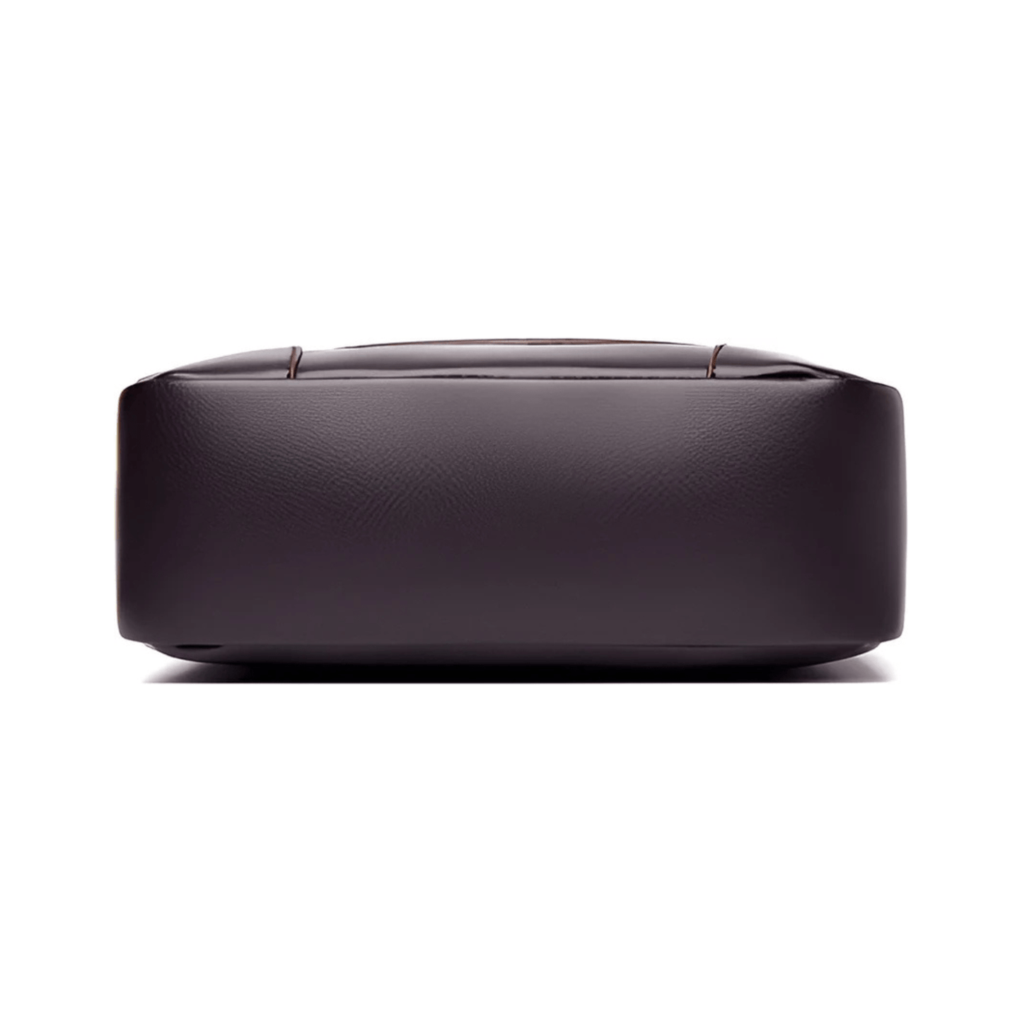 CarryQuest® - Luxe Heren Lederen Schoudertas - Waterdicht Zakelijke Handtas - Zwart