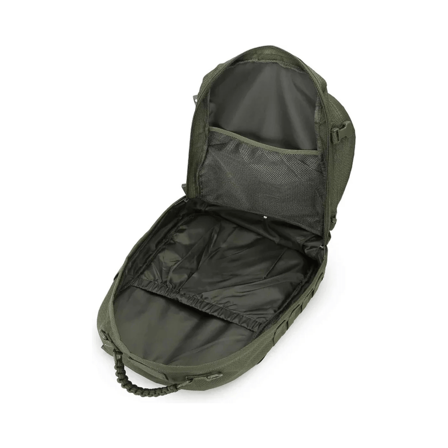 CarryQuest® - Molle - systeem - Schooltas - School Rugzak - Outdoor - Avontuur - Groen