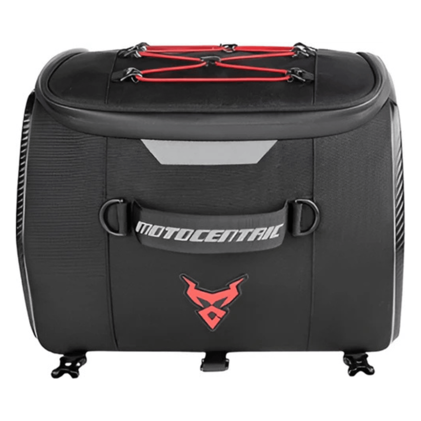 CarryQuest® - Motor Rugzak - Motor Zadeltas - Motorrugzak - 25L Capaciteit - Reflecterende Strips - Zwart/Blauw