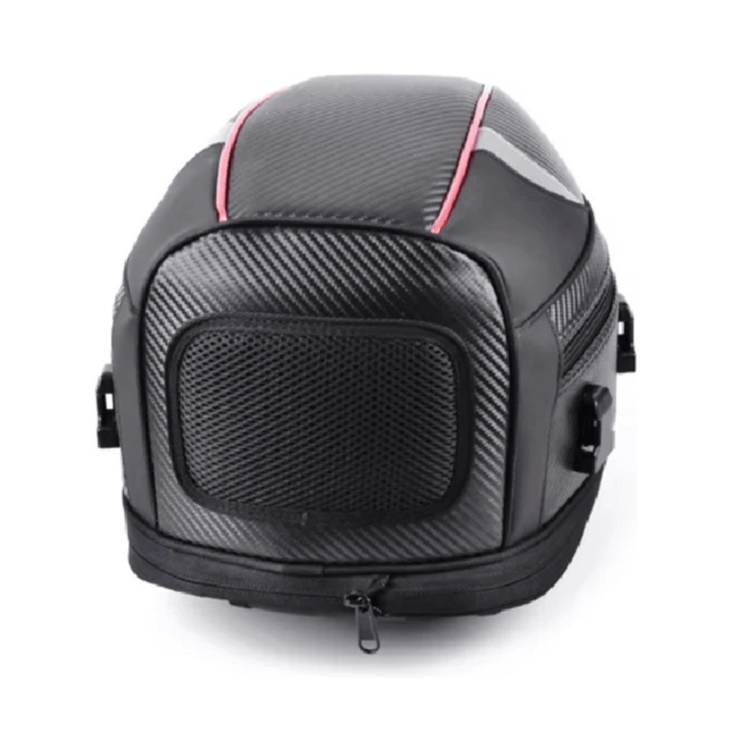 CarryQuest® - Motor Rugzak - Zadeltas Motor - Motorrugzak - Lichtgewicht & Uitbreidbaar - Rood