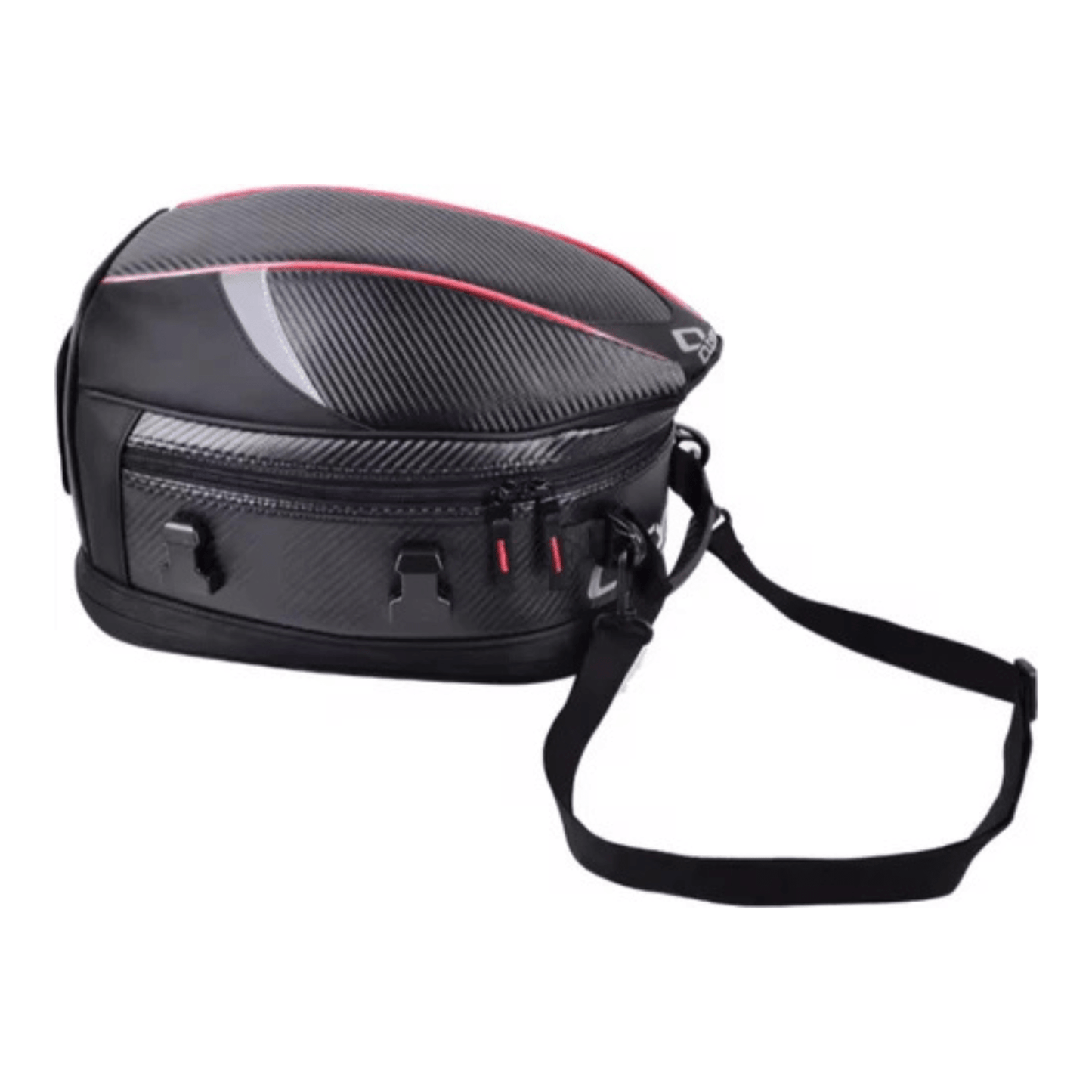 CarryQuest® - Motor Rugzak - Zadeltas Motor - Motorrugzak - Lichtgewicht & Uitbreidbaar - Rood