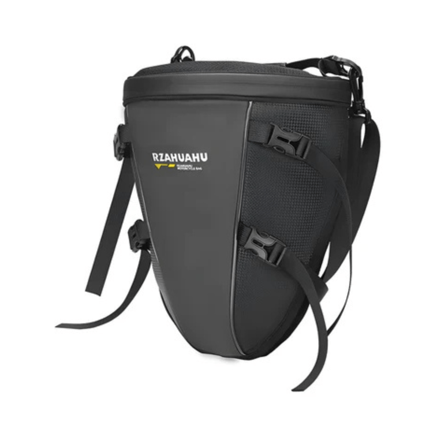 CarryQuest® - Motor Rugzak - Zadeltas Motor - Uitbreidbaar van 7 tot 13 Liter - Comfortabel Draaggemak - Zwart