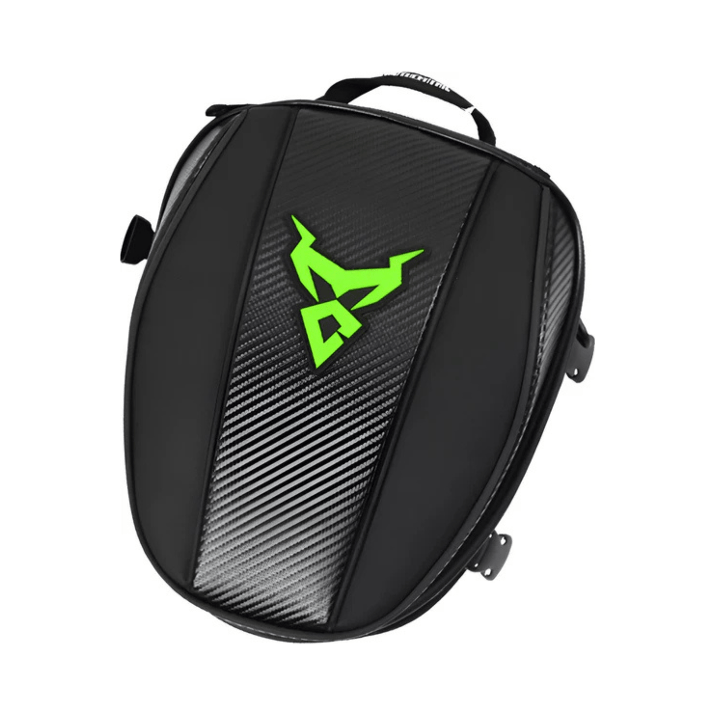 CarryQuest® - Motor Tanktas en Zadeltas in 1 - Motor Zadeltas - 11,5L Voor + 15L Achter - Groen