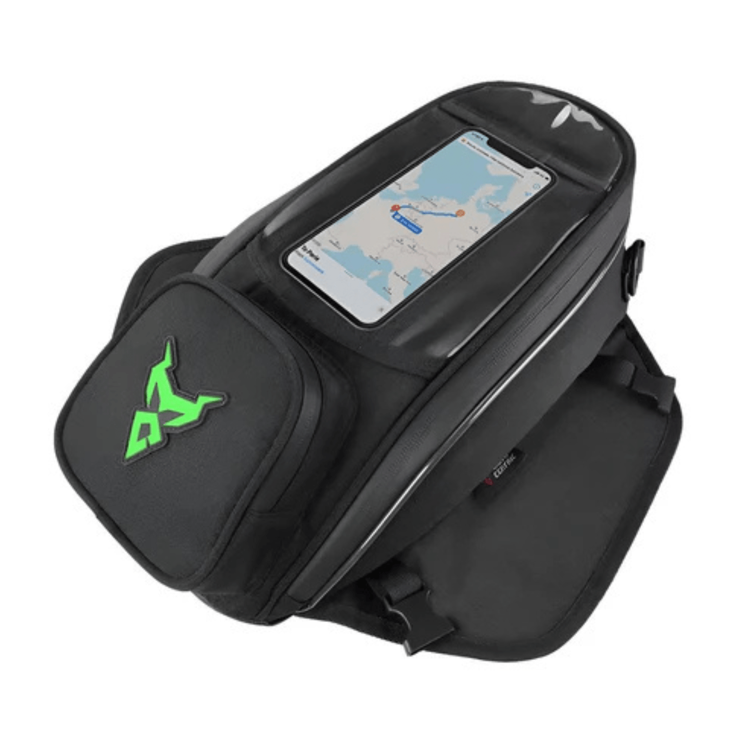 CarryQuest® - Motor Tanktas - Universele Magnetische Navigatietas - Blauw