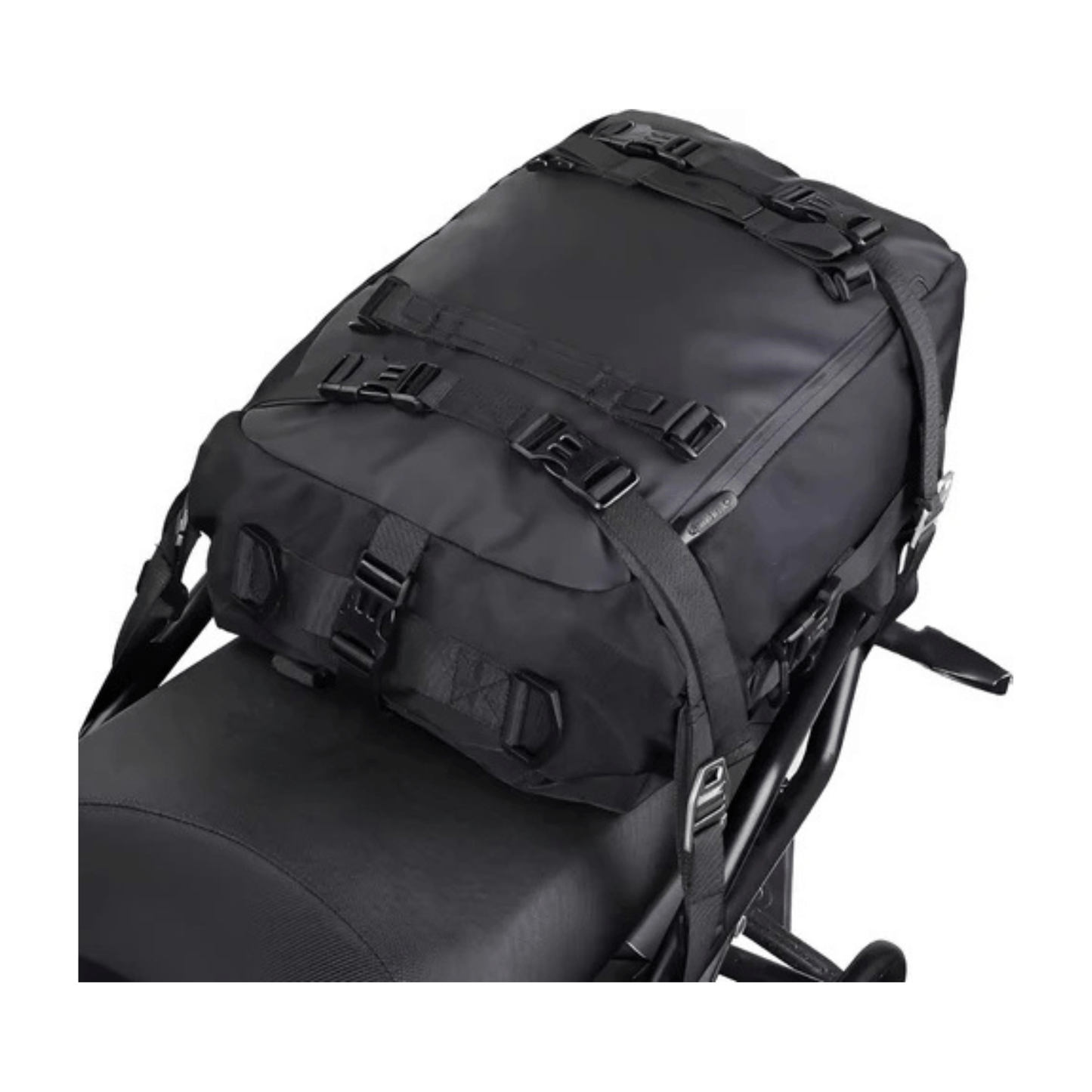 CarryQuest® - Motorfiets Achter Tas 30L Waterdicht - Fietsrugzak Universeel - 20L - Geel