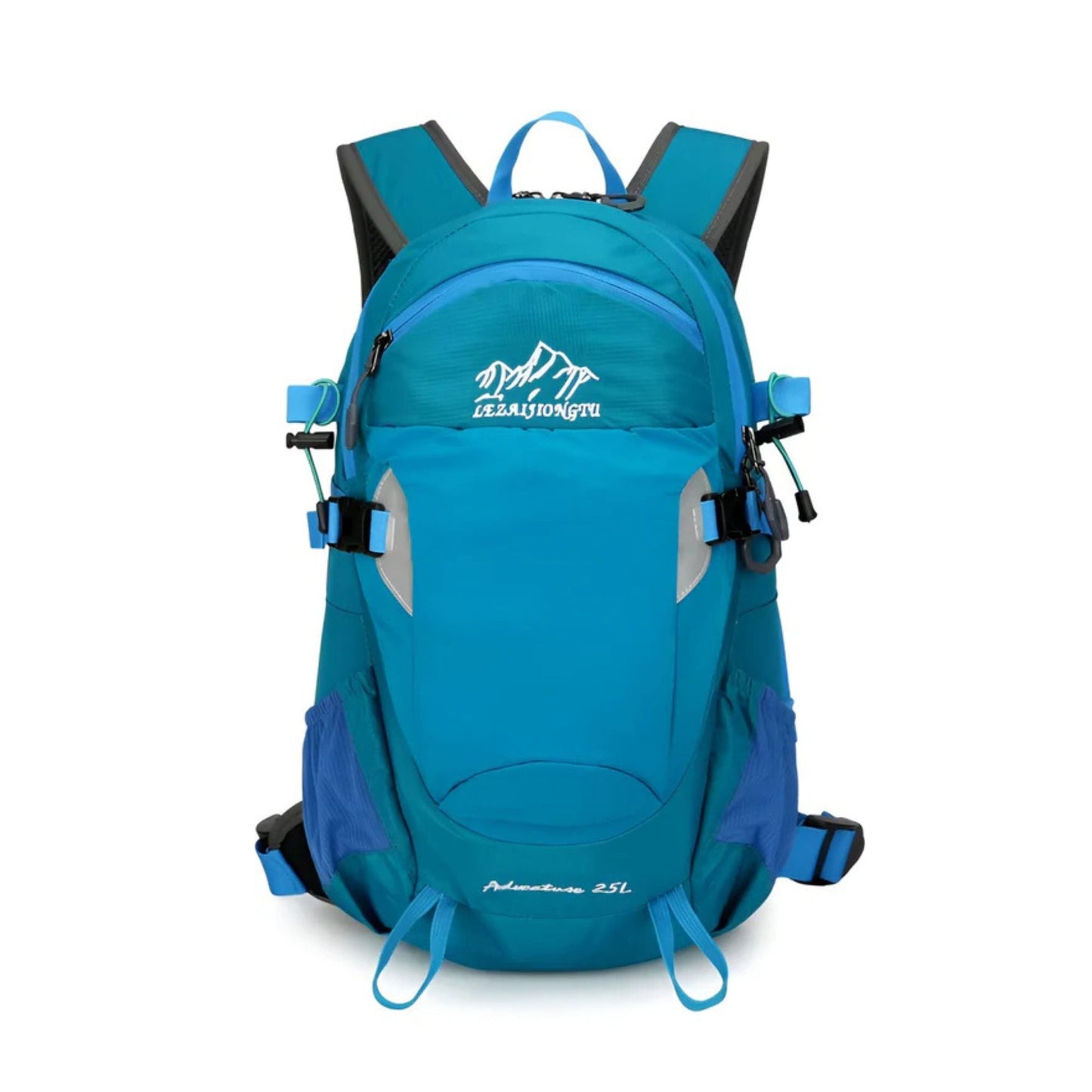 CarryQuest® - Outdoor Hiking Rugzak - Lichtgewicht + Wateropslag - Unisex - 25L - Blauw