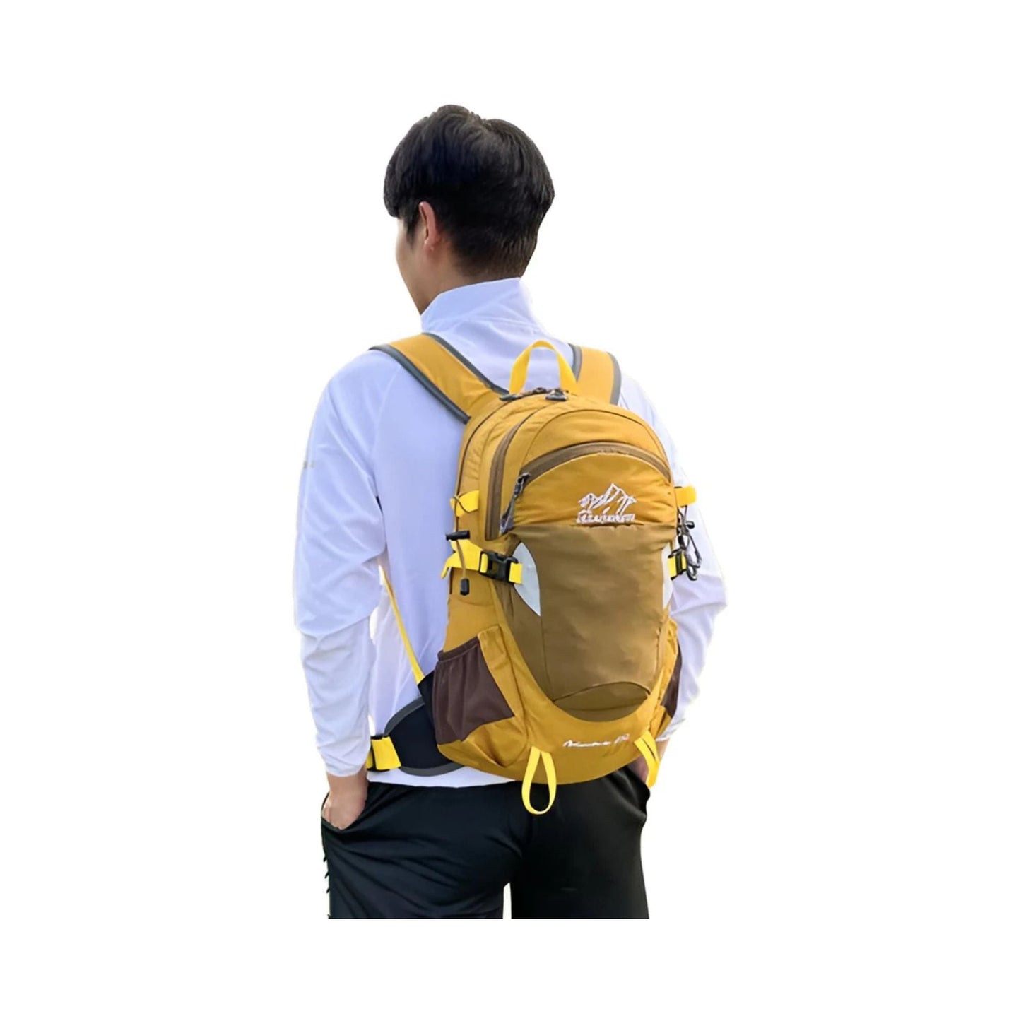CarryQuest® - Outdoor Hiking Rugzak - Lichtgewicht + Wateropslag - Unisex - 25L - Zwart