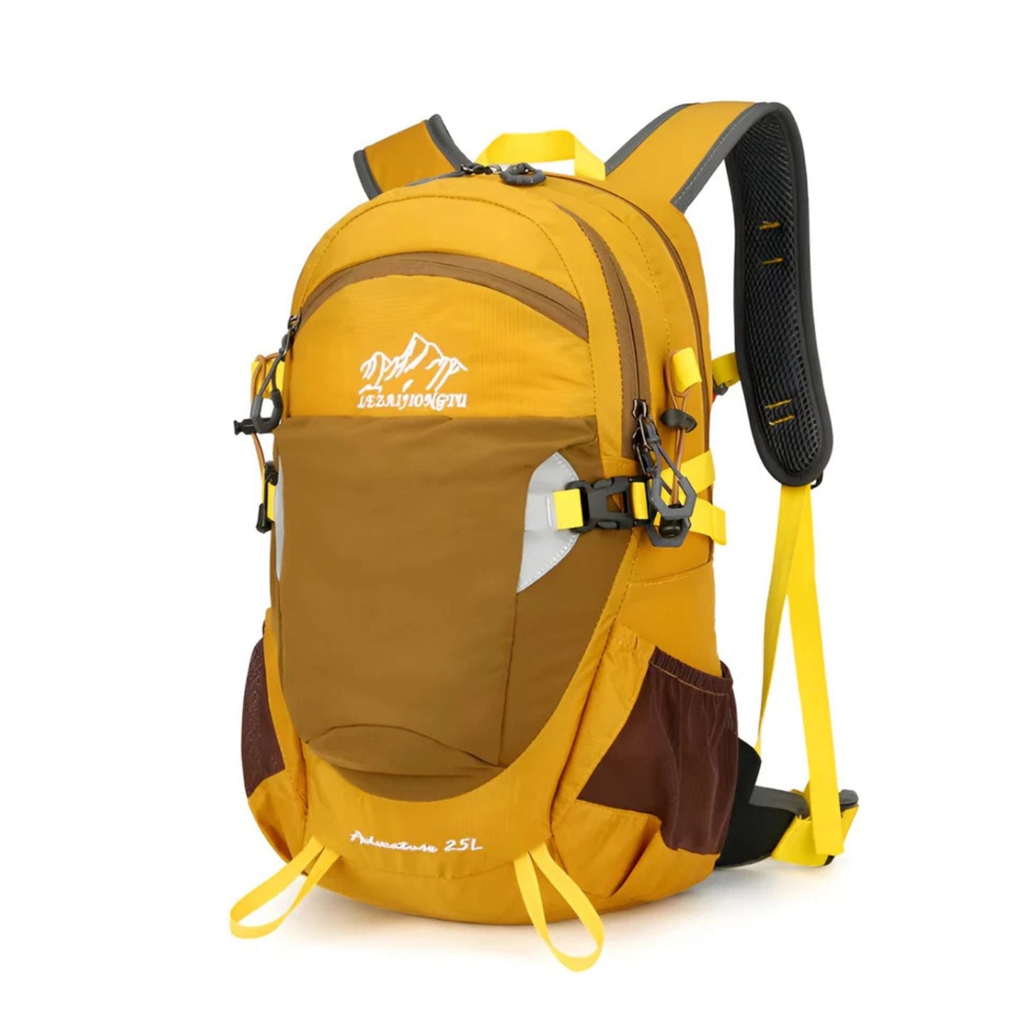 CarryQuest® - Outdoor Hiking Rugzak - Lichtgewicht + Wateropslag - Unisex - 25L - Zwart