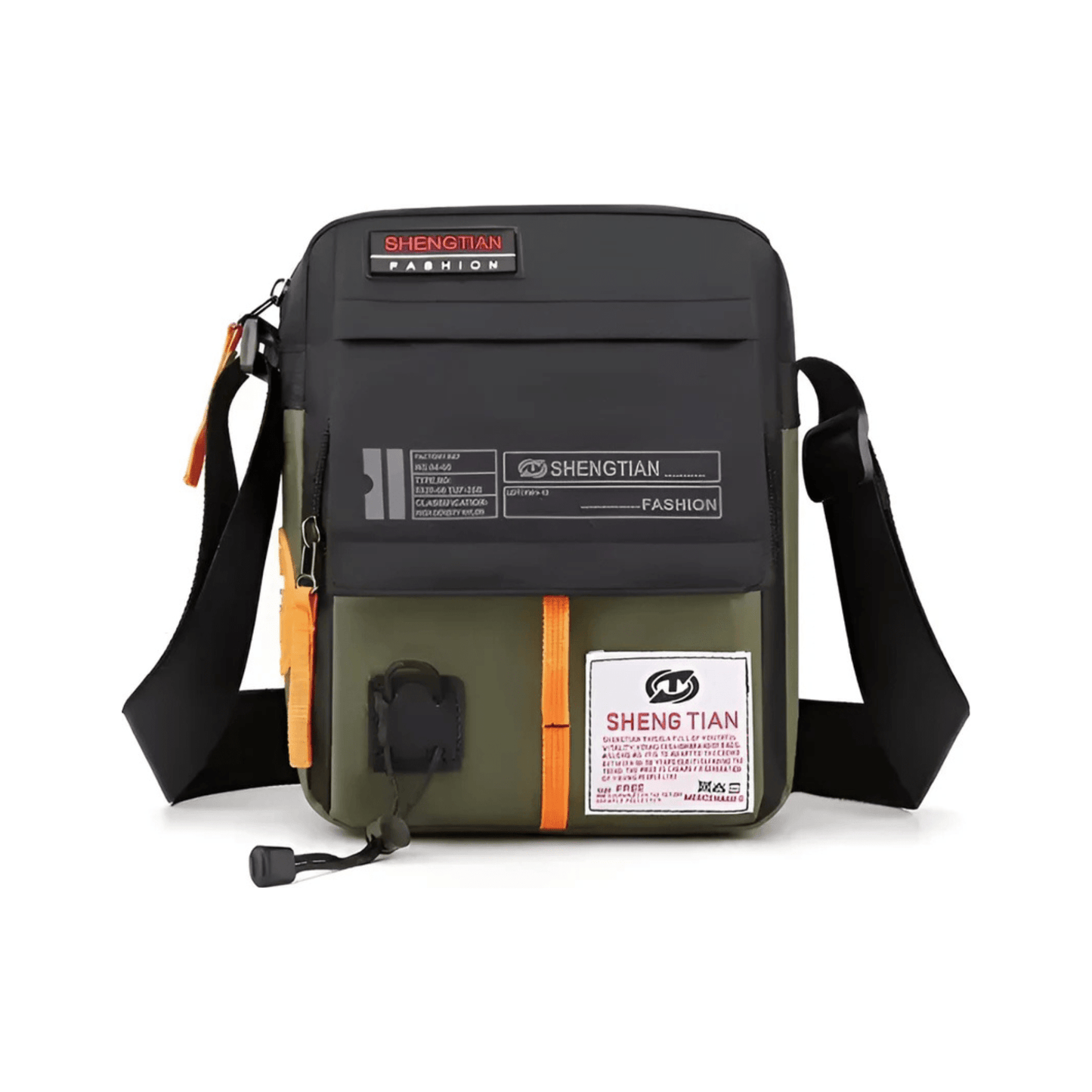 CarryQuest® - Oxford Bags Heren Schoudertas - Zakelijke Tassen voor Mannen - Groen