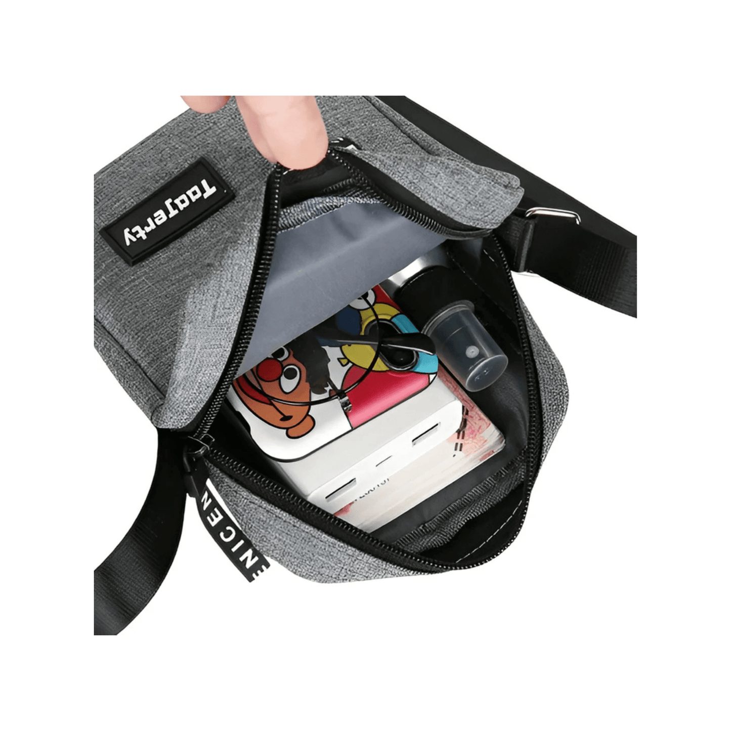 CarryQuest® - Oxford Bags Heren Schoudertas - Zakelijke Tassen voor Mannen - Oranje