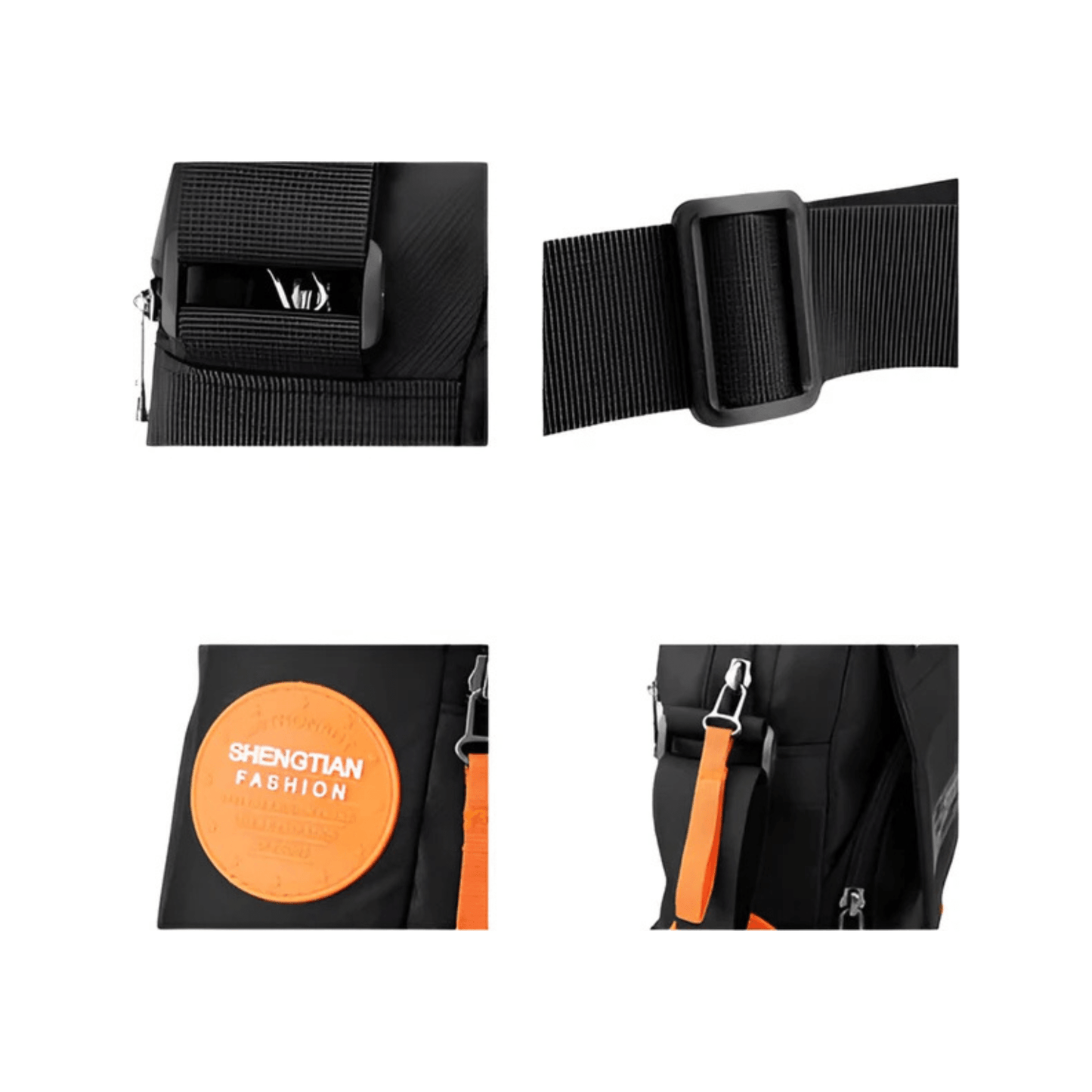 CarryQuest® - Oxford Bags Heren Schoudertas - Zakelijke Tassen voor Mannen - Oranje