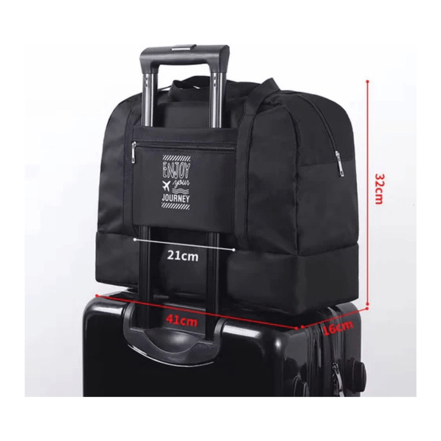 CarryQuest® - Reisweekendtassen - Oxford - Reistas - Reistassen - Weekendtas - Weekendtassen - Weekenden - Zwart