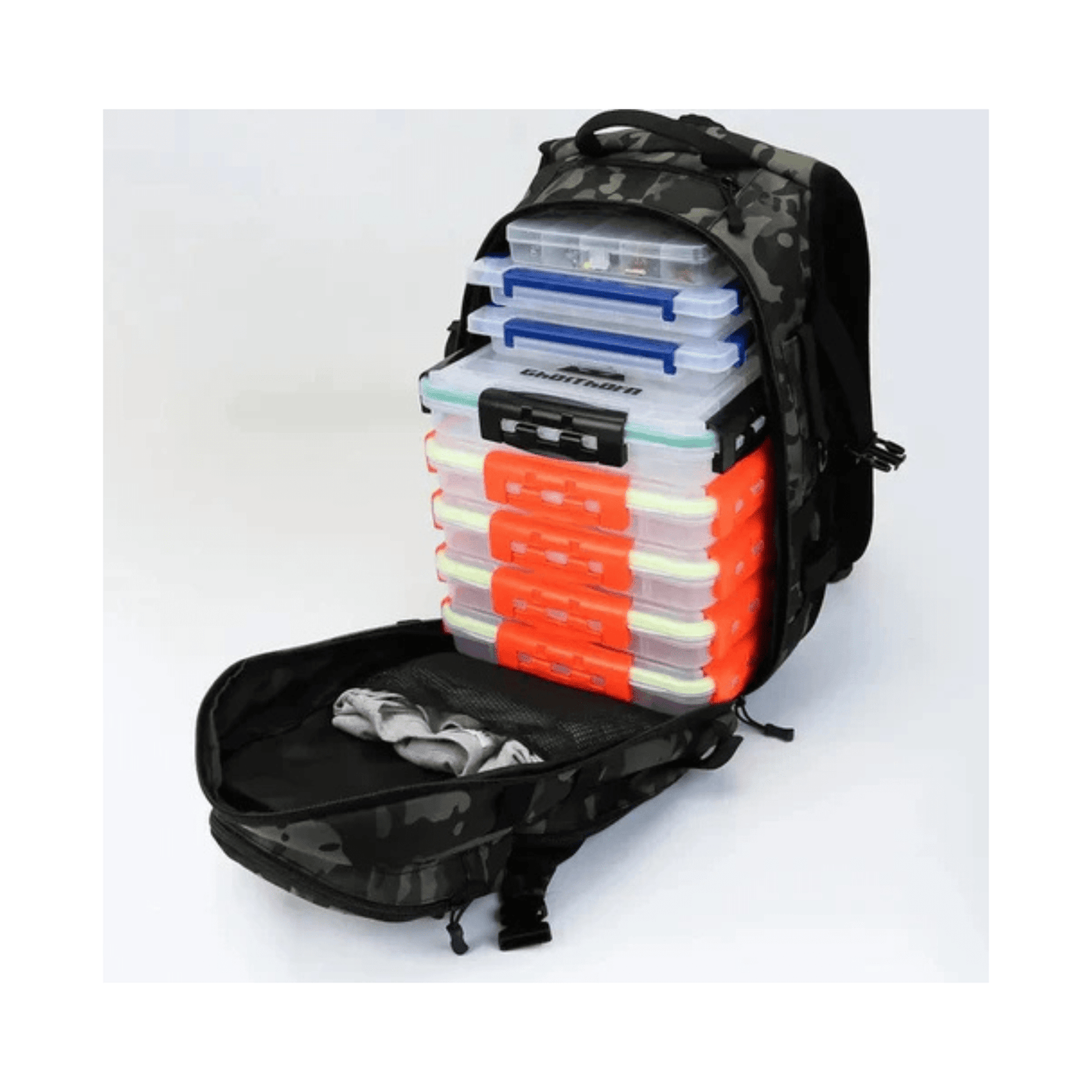 CarryQuest® - Rugzak - Visrugzak - Handbagage - Reizen - Groen