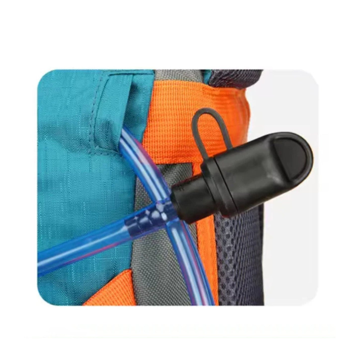 CarryQuest® - Rugzak - Waterzak - Wandel rugzak - Regenhoes - 35L - 2L - Waterzak Wandelen - Roze