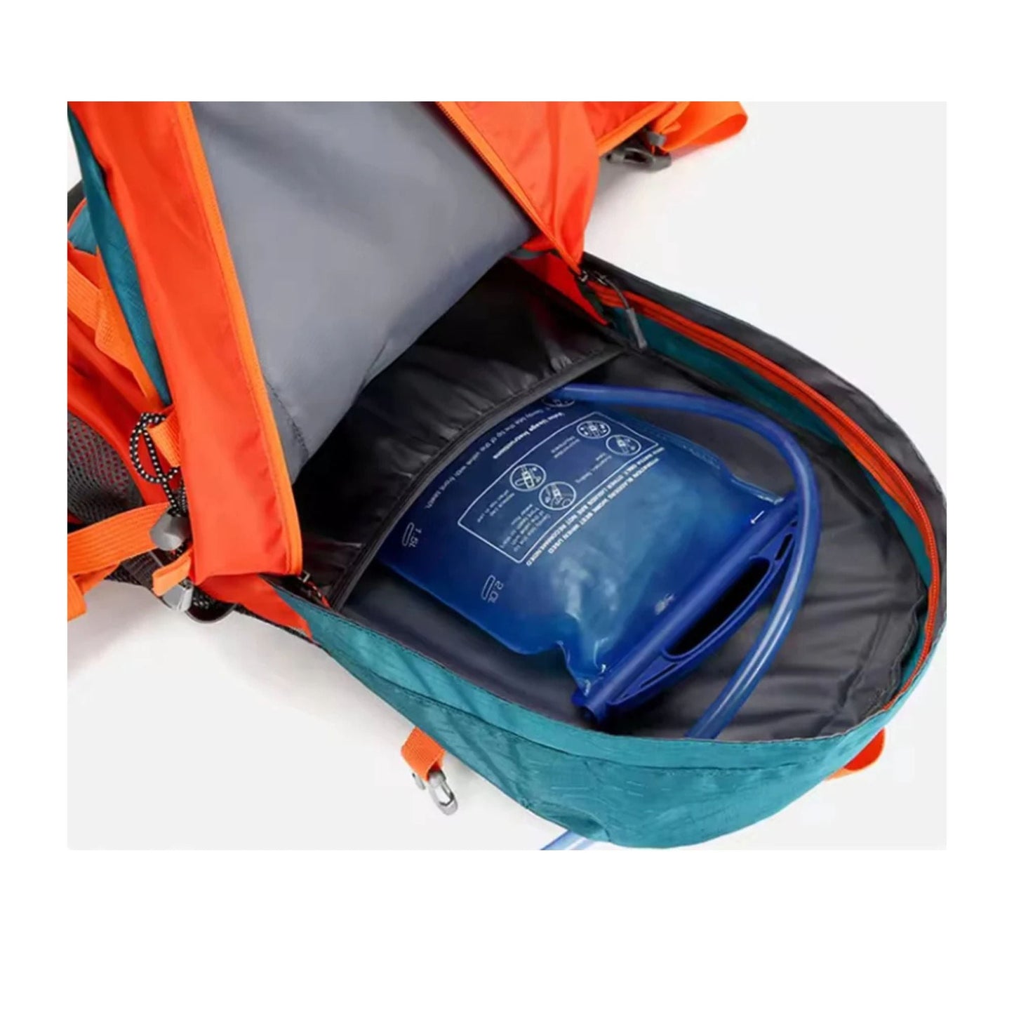 CarryQuest® - Rugzak - Waterzak - Wandel rugzak - Regenhoes - 35L - 2L - Waterzak Wandelen - Zwart