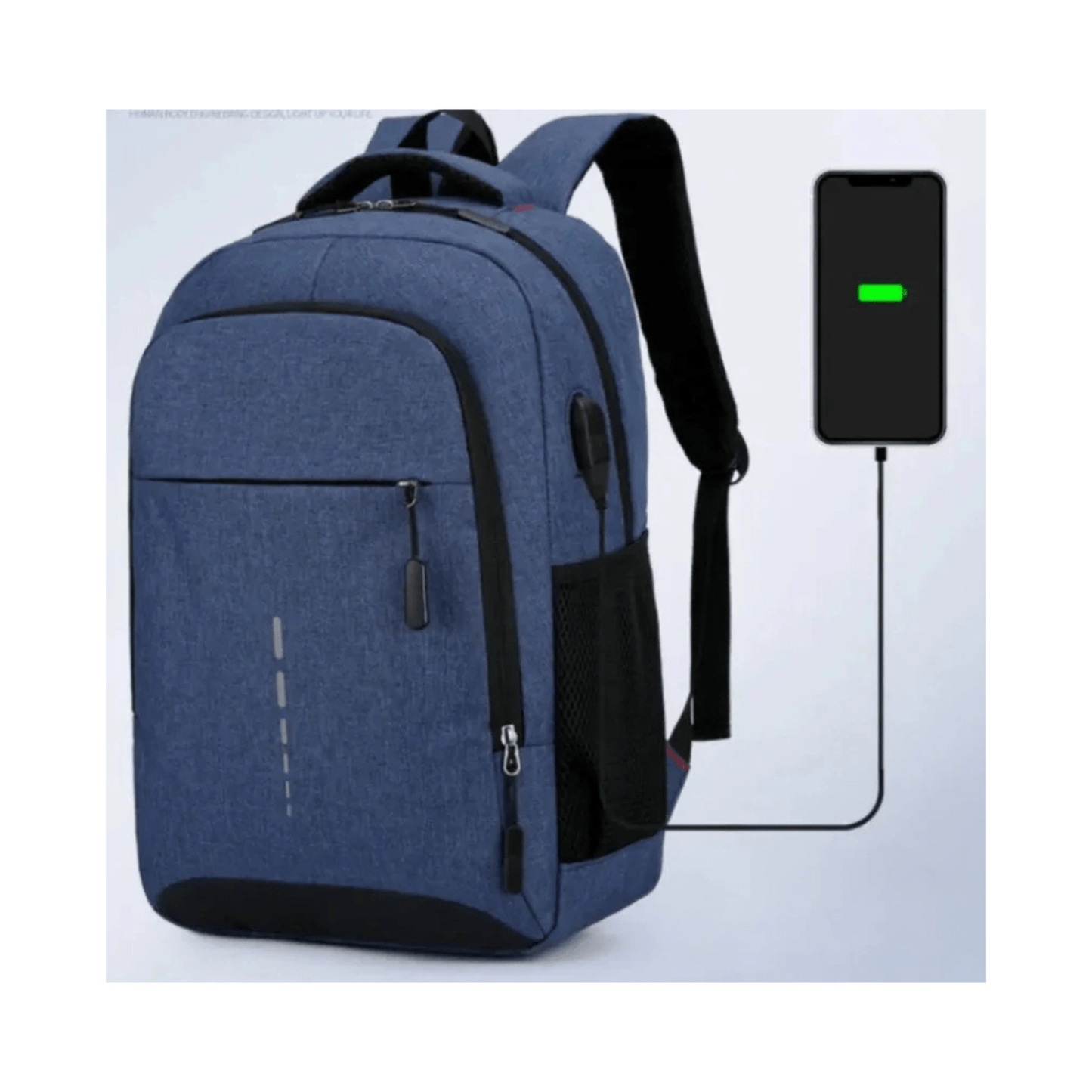CarryQuest® - Ruime en veelzijdige rugzak - 20 - 35 liter - Geweldige capaciteit - Duurzaam - Blauw