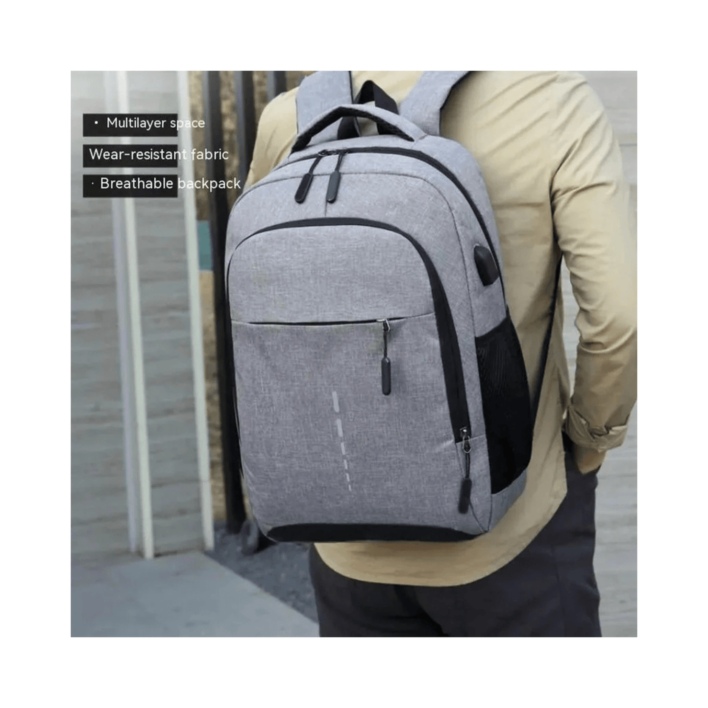 CarryQuest® - Ruime en veelzijdige rugzak - 20 - 35 liter - Geweldige capaciteit - Duurzaam - Blauw
