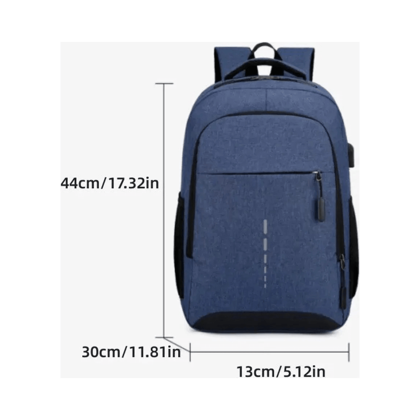 CarryQuest® - Ruime en veelzijdige rugzak - 20 - 35 liter - Geweldige capaciteit - Duurzaam - Blauw