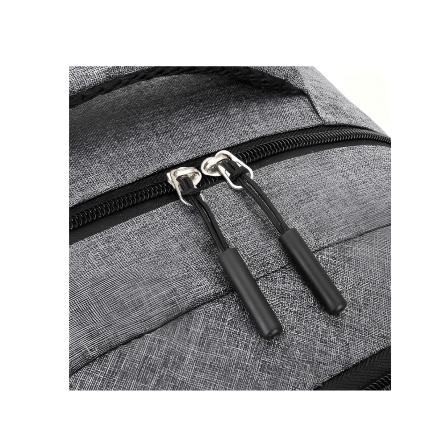 CarryQuest® - Ruime Rugzak Studenten - Waterdicht & Slijtvast - Zwart