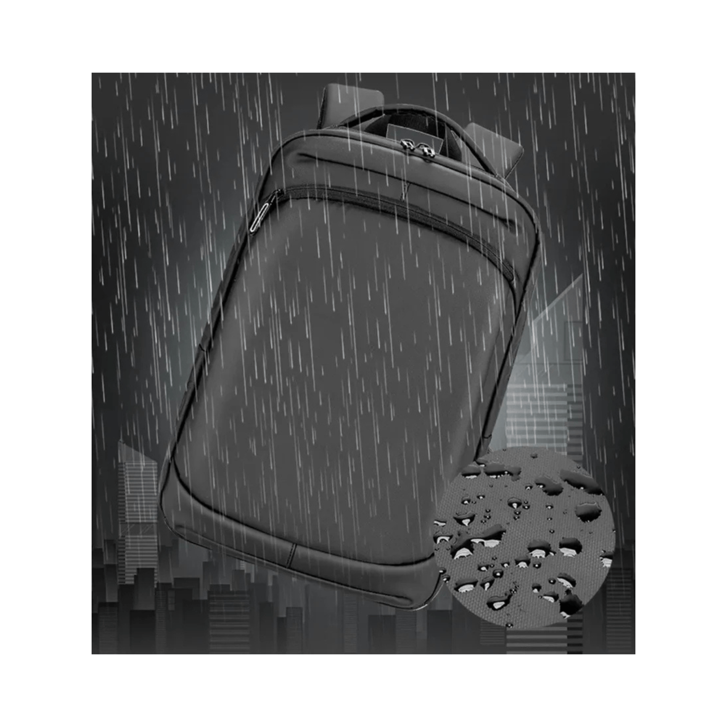 CarryQuest® - Schoolrugzak - Schooltas - School Rugzak - Meerdere Vakken - Zwart