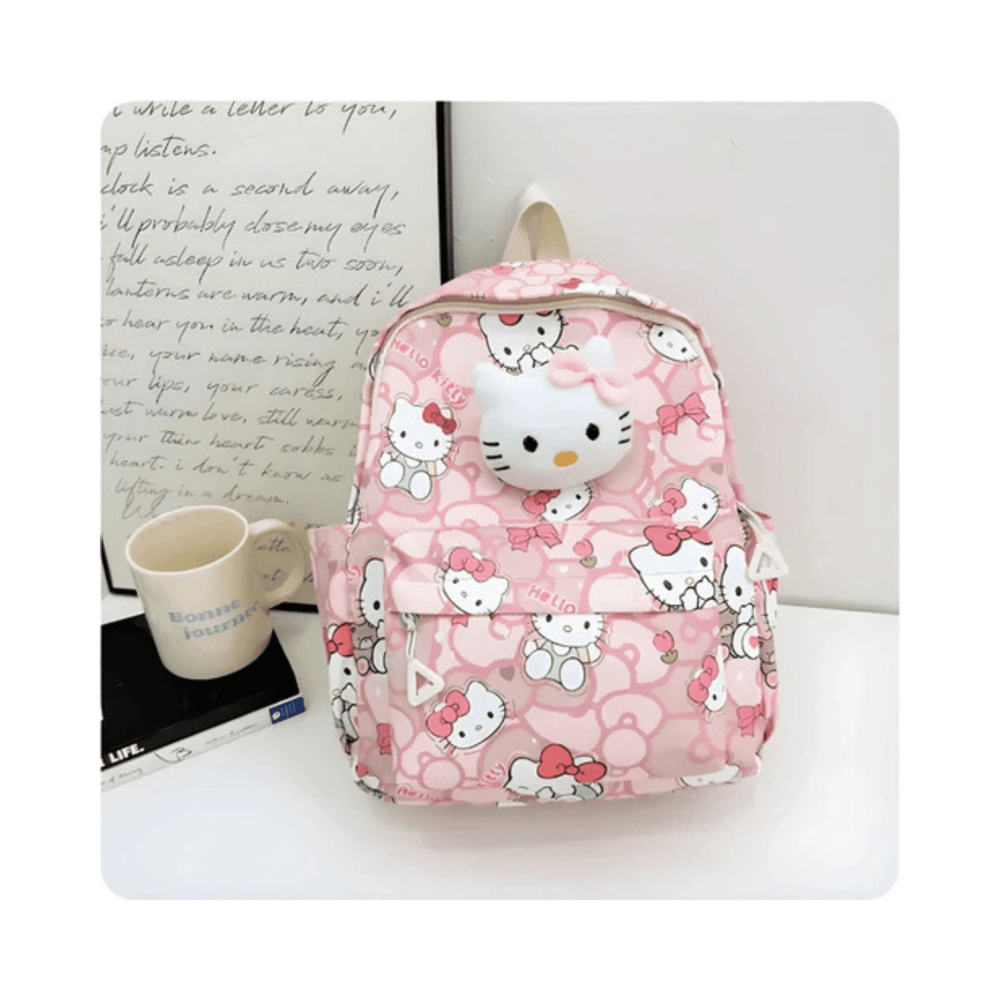 CarryQuest® - Schooltas - Kleuter - Meisjes - Rugzak - Kids - Cartoon
