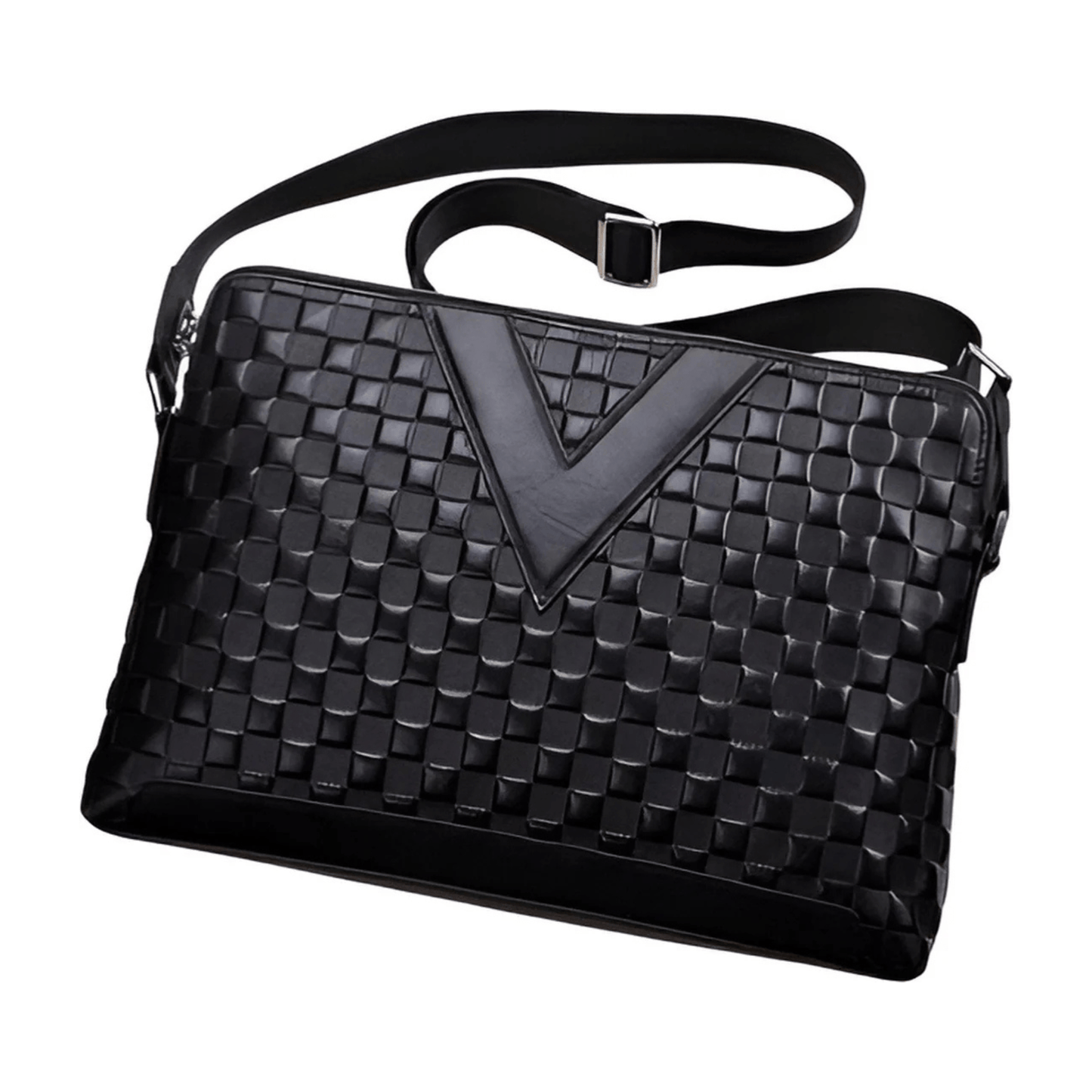 CarryQuest® - Schoudertas Crossbody Heren - Mannen - Handtas - Zwart