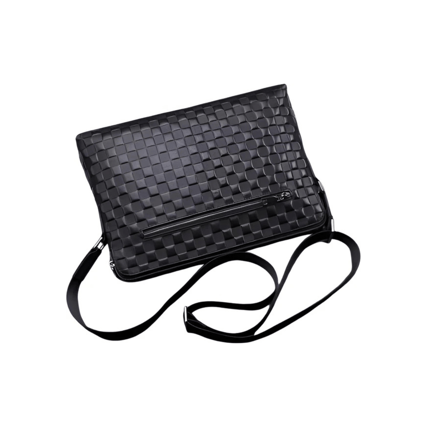 CarryQuest® - Schoudertas Crossbody Heren - Mannen - Handtas - Zwart